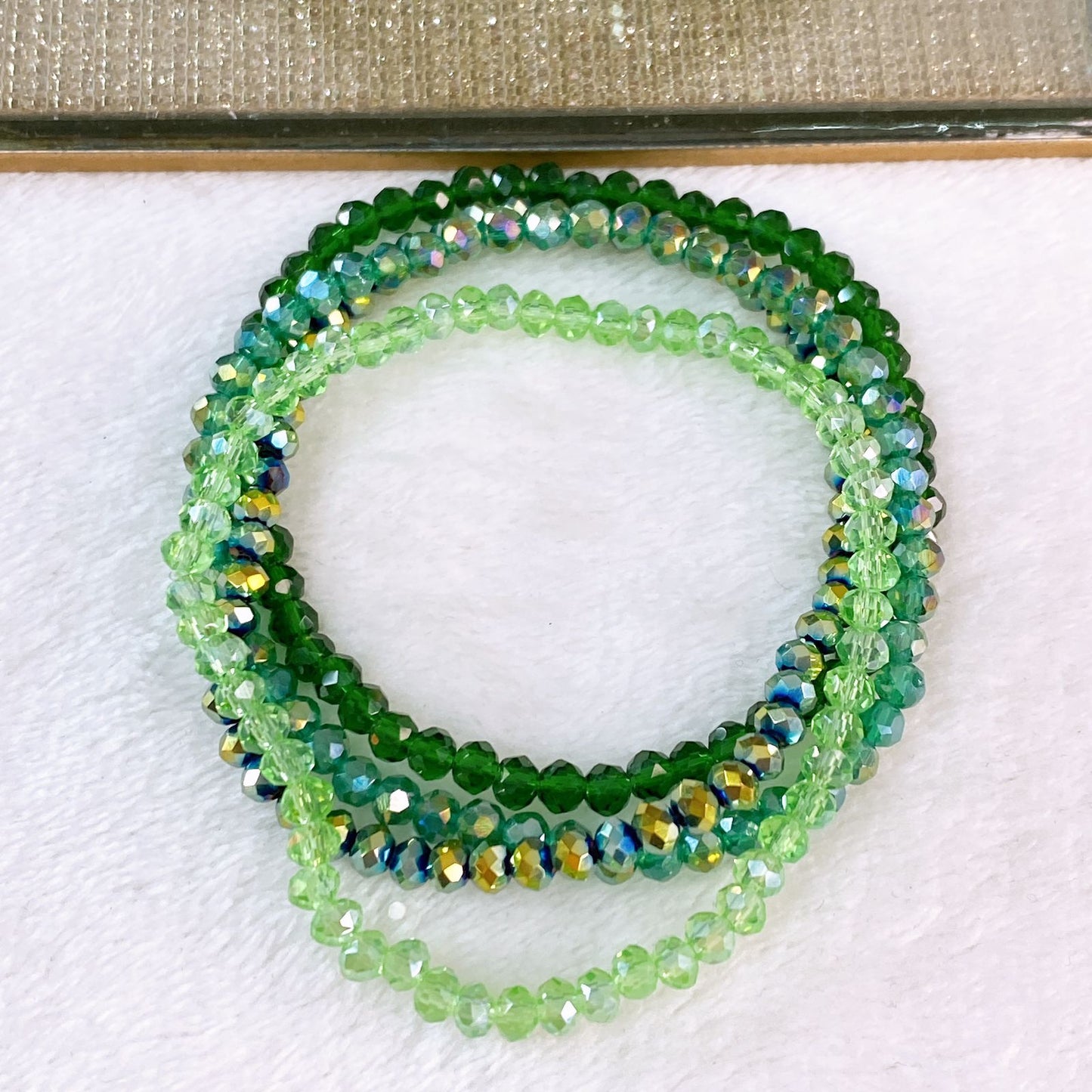 Set de Pulseras de Cristal PB808-3