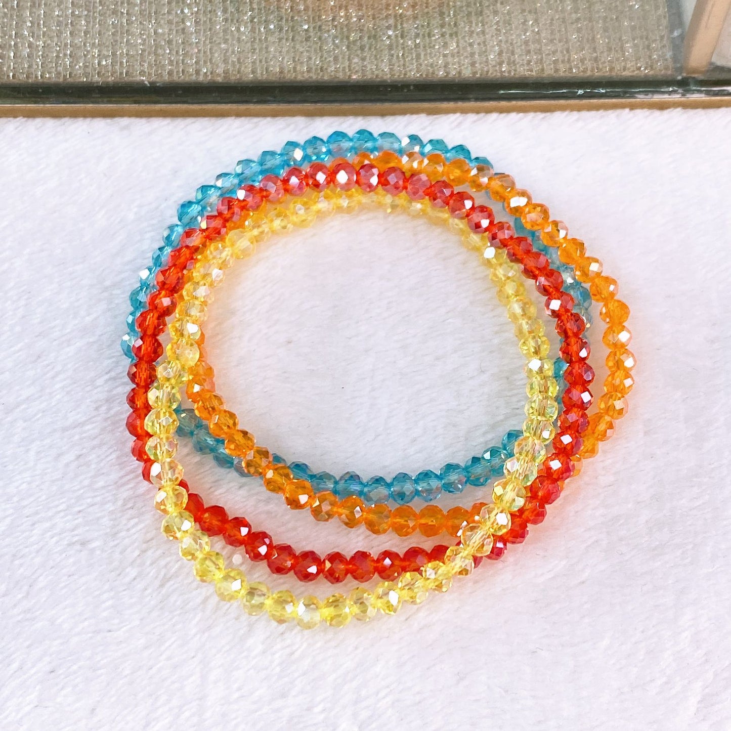 Set de Pulseras de Cristal PB808-4