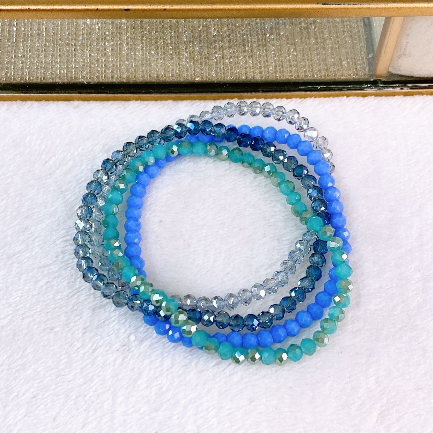 Set de Pulseras de Cristal PB808-10