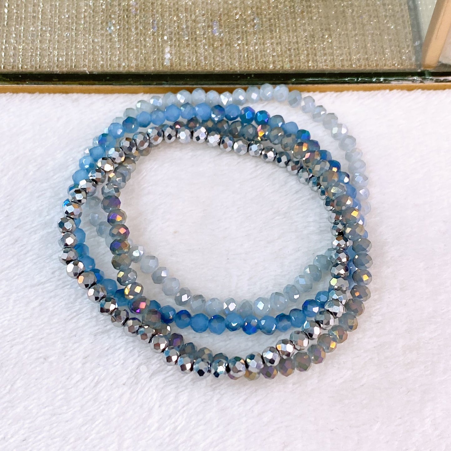 Set de Pulseras de Cristal PB808-7