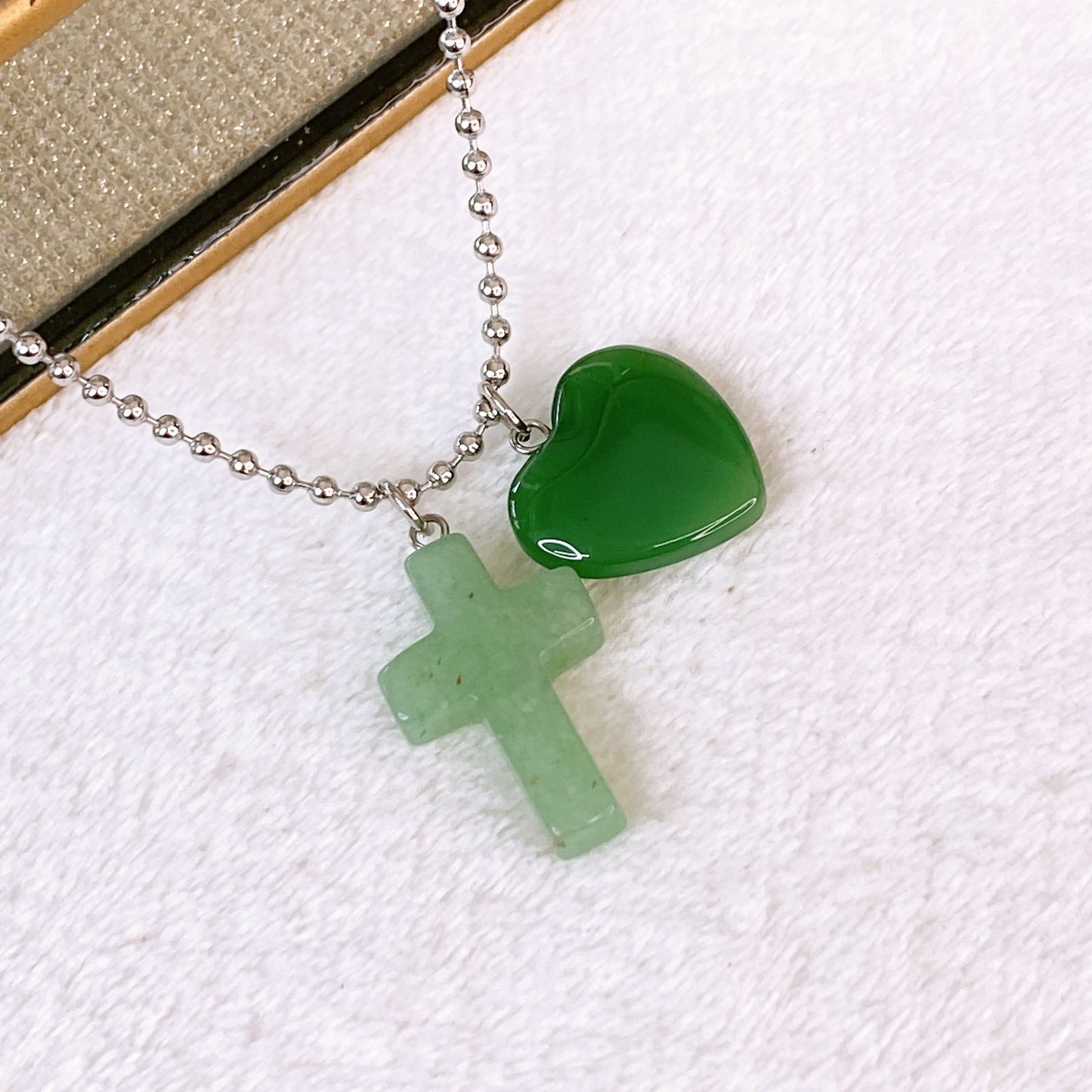 Collar de Acero Inoxidable y Resina CAI3321-1