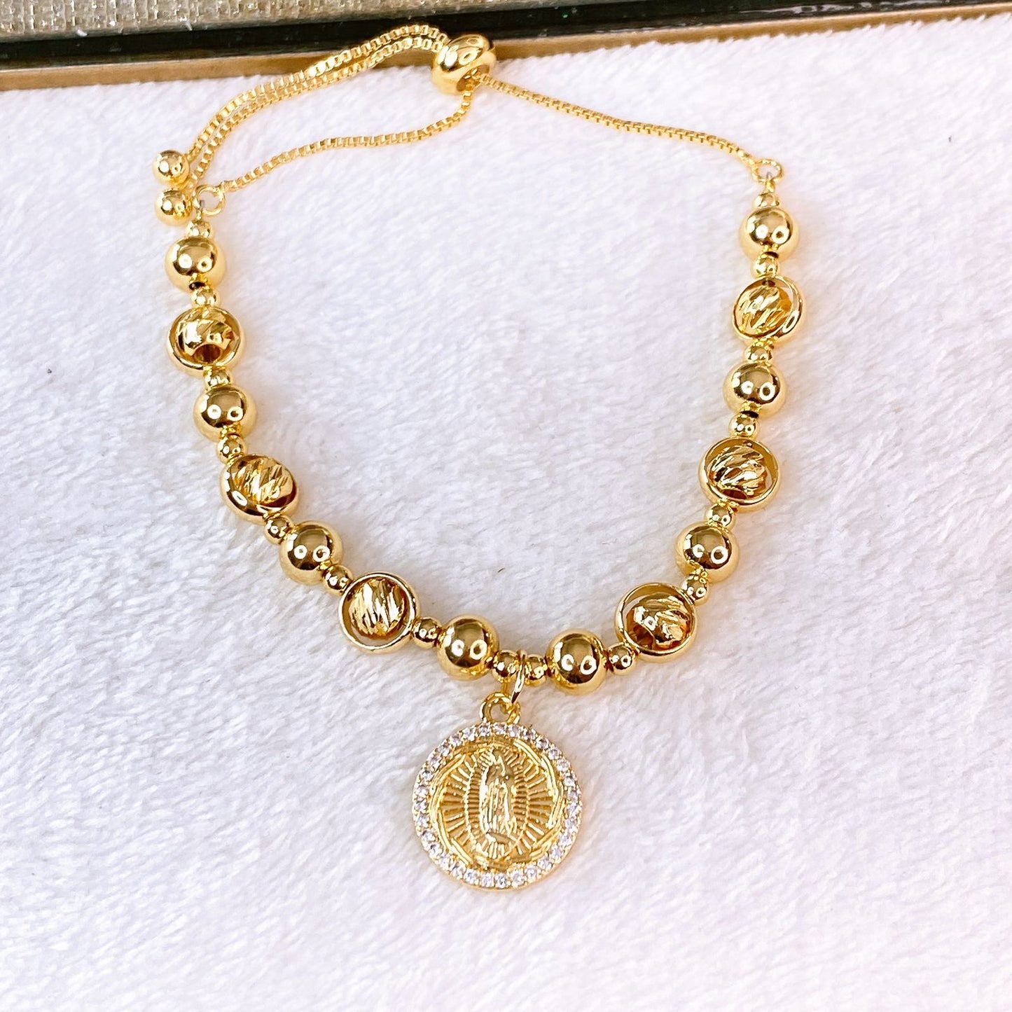 Pulsera de Chapa de Oro COP1900-1