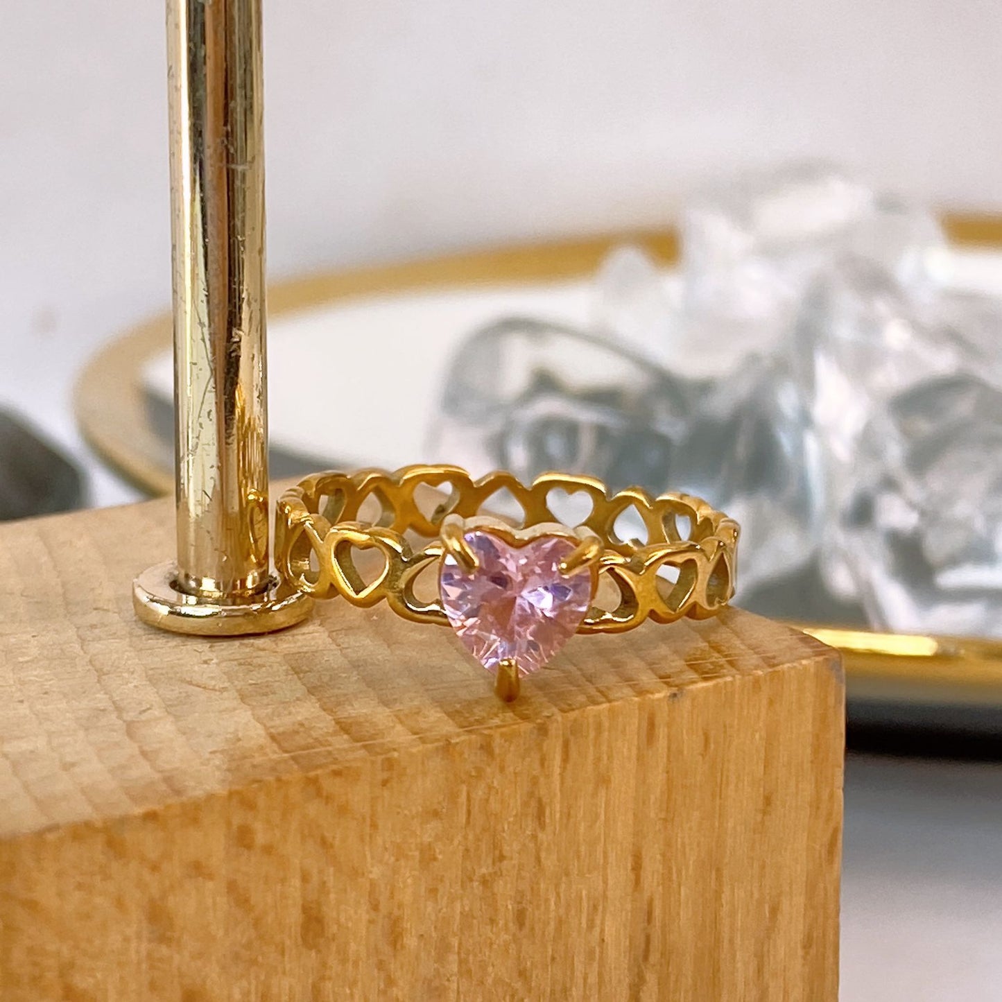 Anillo de Acero Inoxidable Talla #9 RAI1364-9
