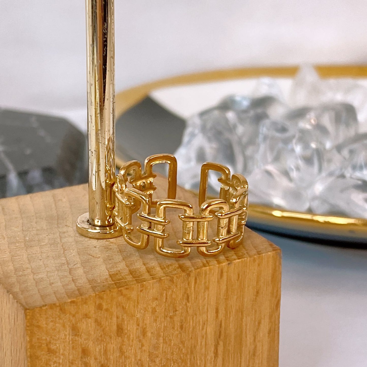 Anillo de Acero Inoxidable Ajustable RAI1367-1
