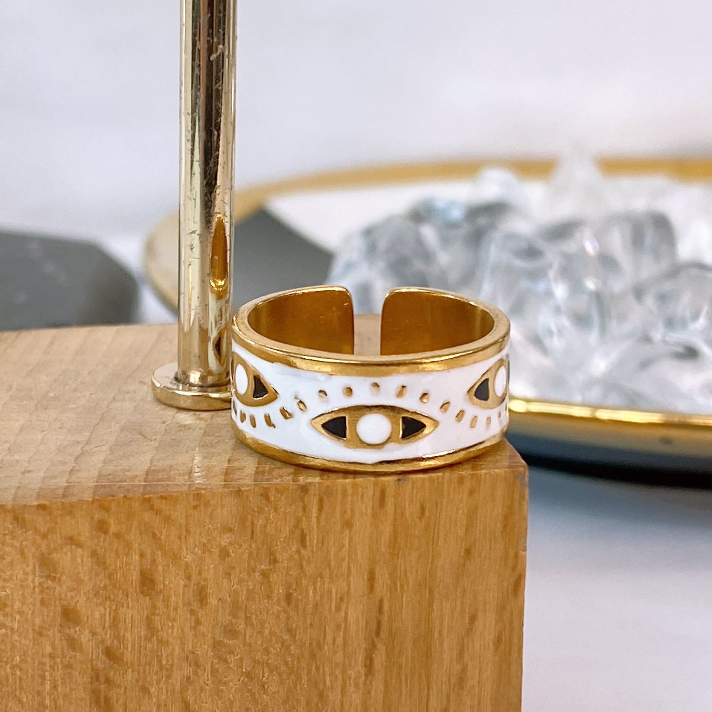Anillo de Acero Inoxidable Ajustable RAI1365-2
