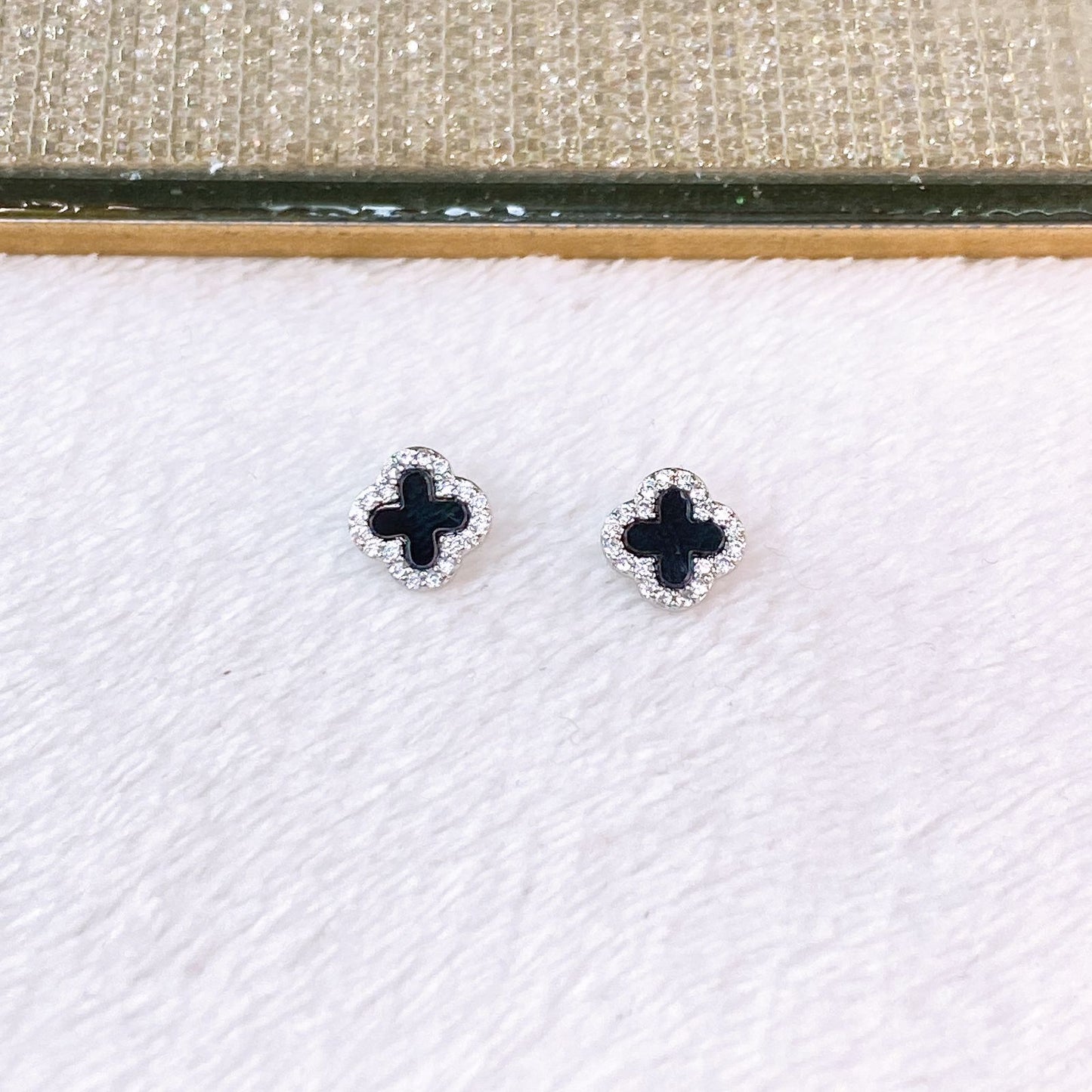 Arete de Chapa de Oro Chico COA2884-1