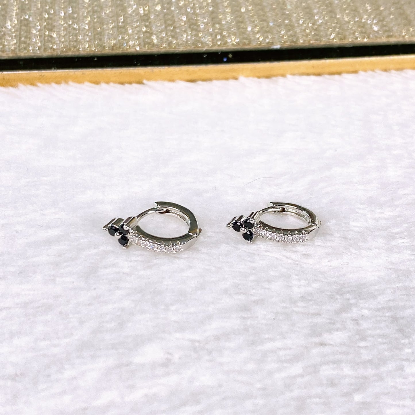 Arete de Chapa de Oro COA2934-2