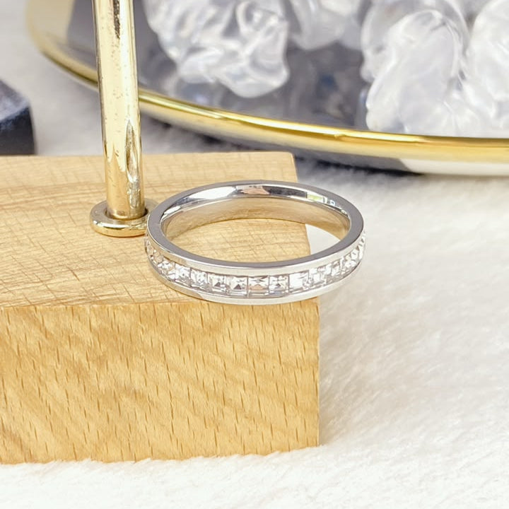 Anillo de Acero Inoxidable Talla #7 RAI1416-7