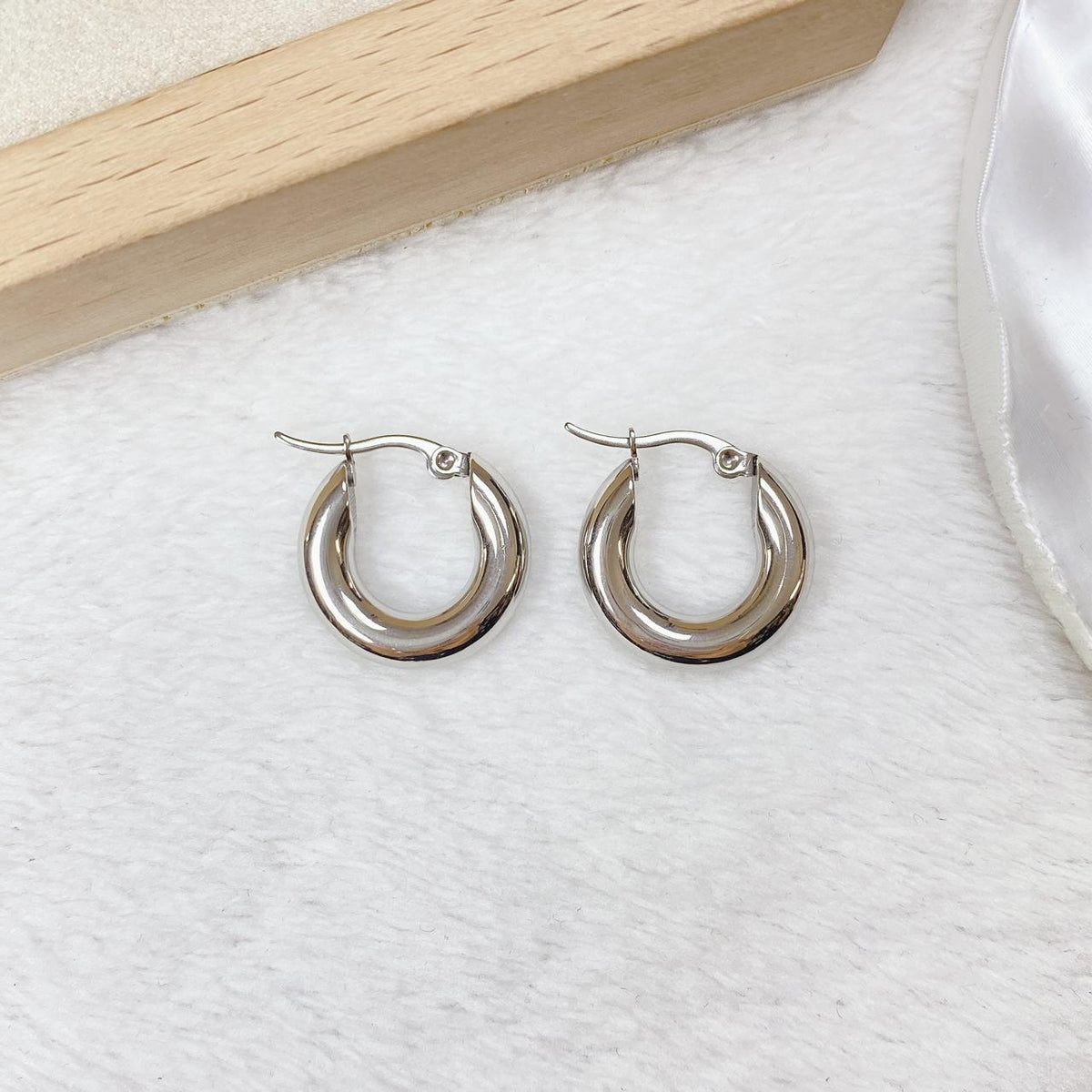 Arete de Acero Inoxidable Chico AAI3315-2