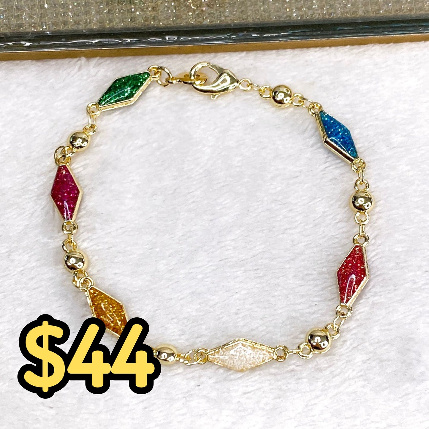Pulsera de Chapa de Oro COP1582-7