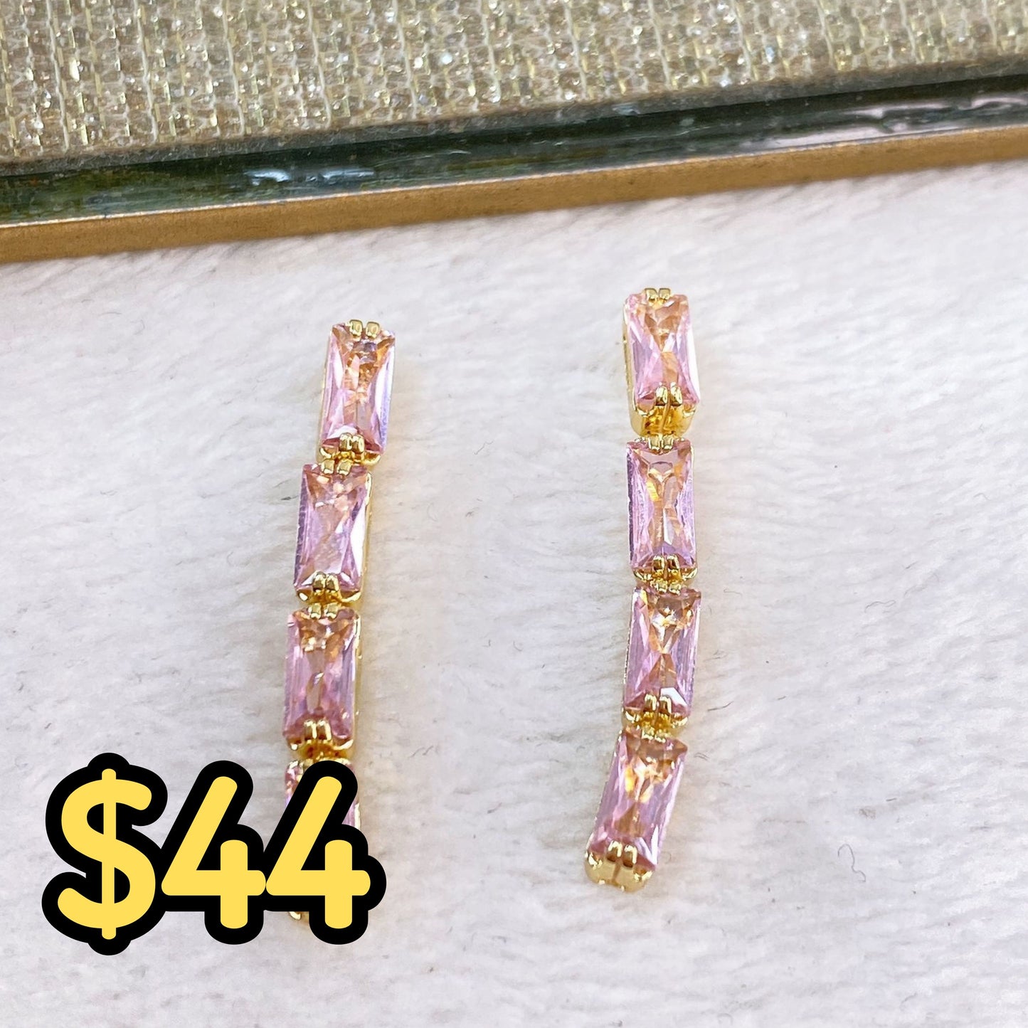 Arete de Chapa de Oro COA2020-6