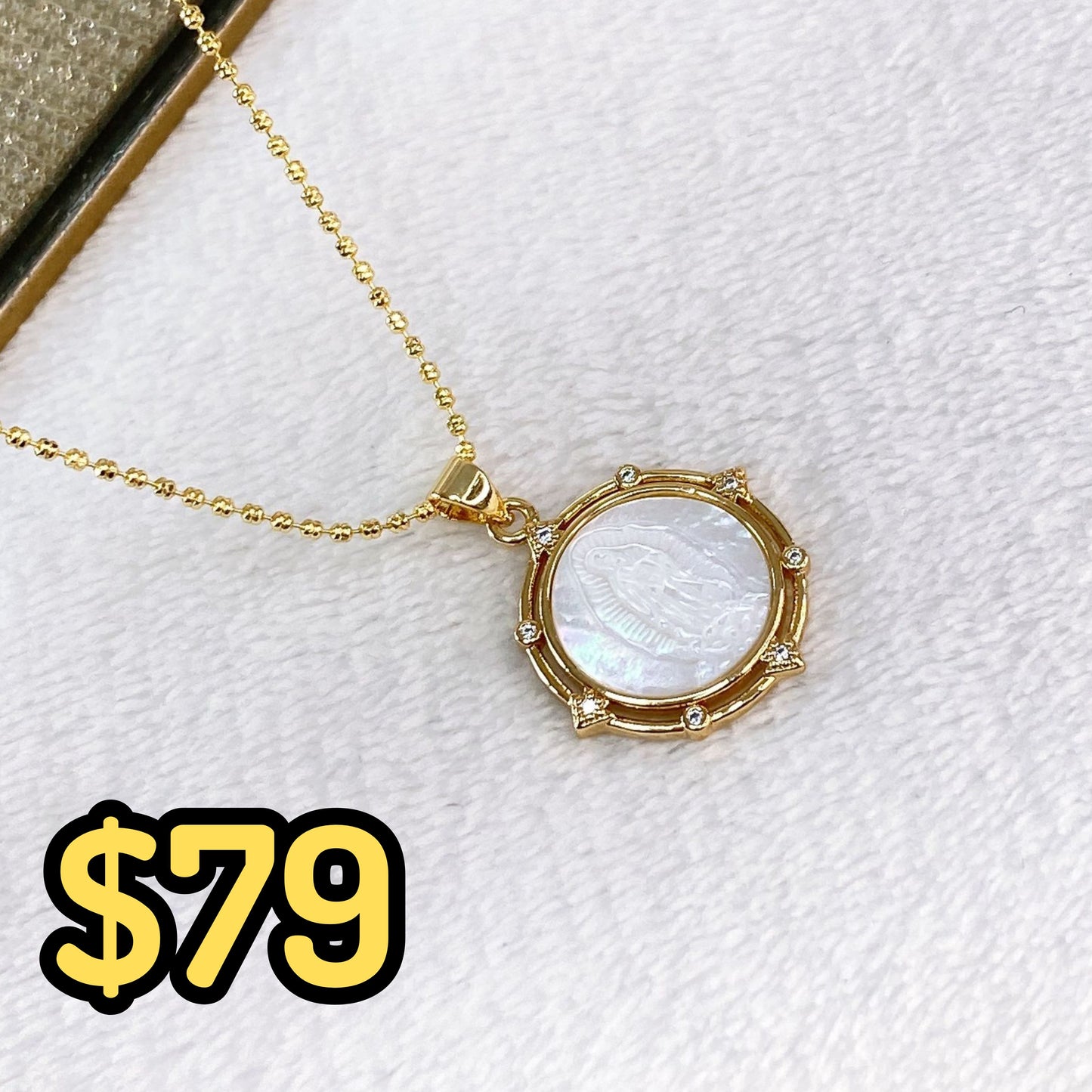Collar de Chapa de Oro CC2206-1