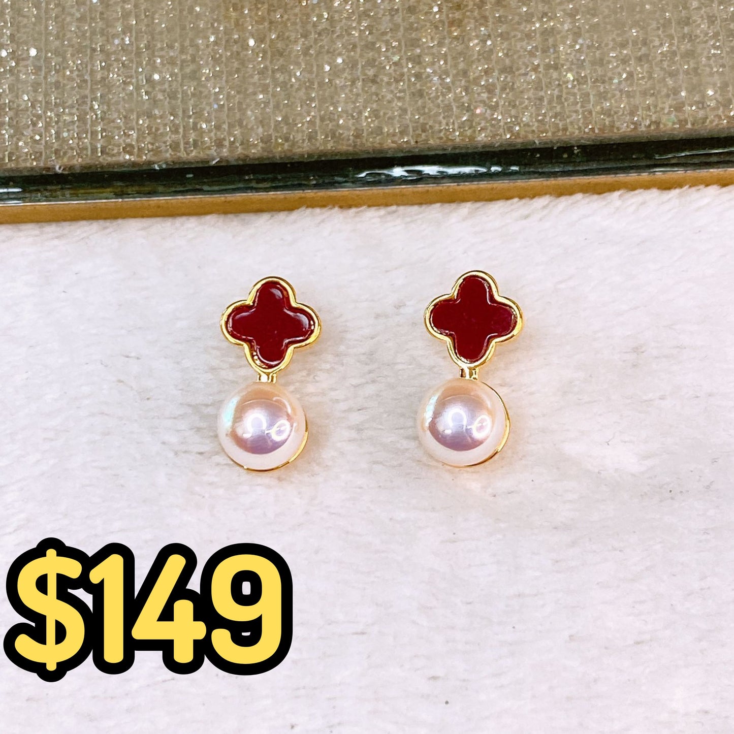 Arete de Chapa de Oro COA2637-1