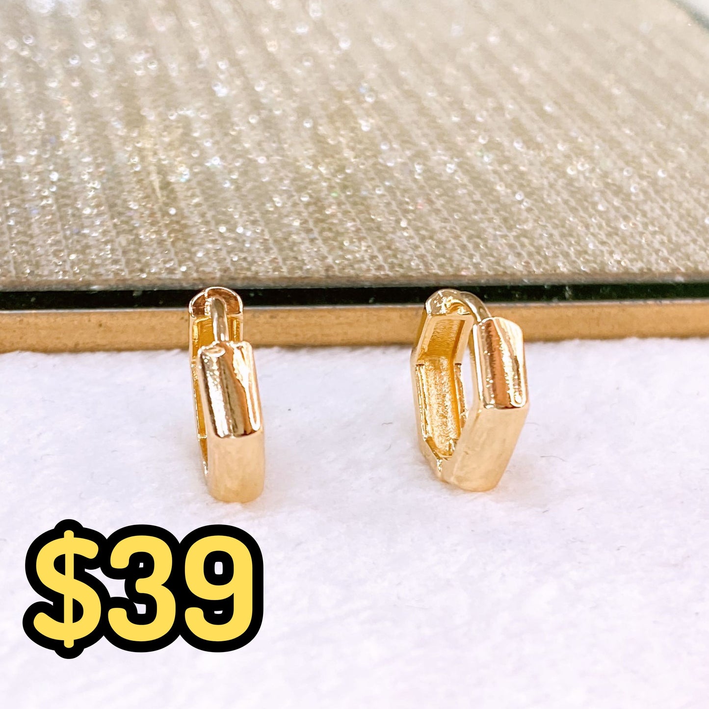 Arete de Oro Laminado COA2655-1