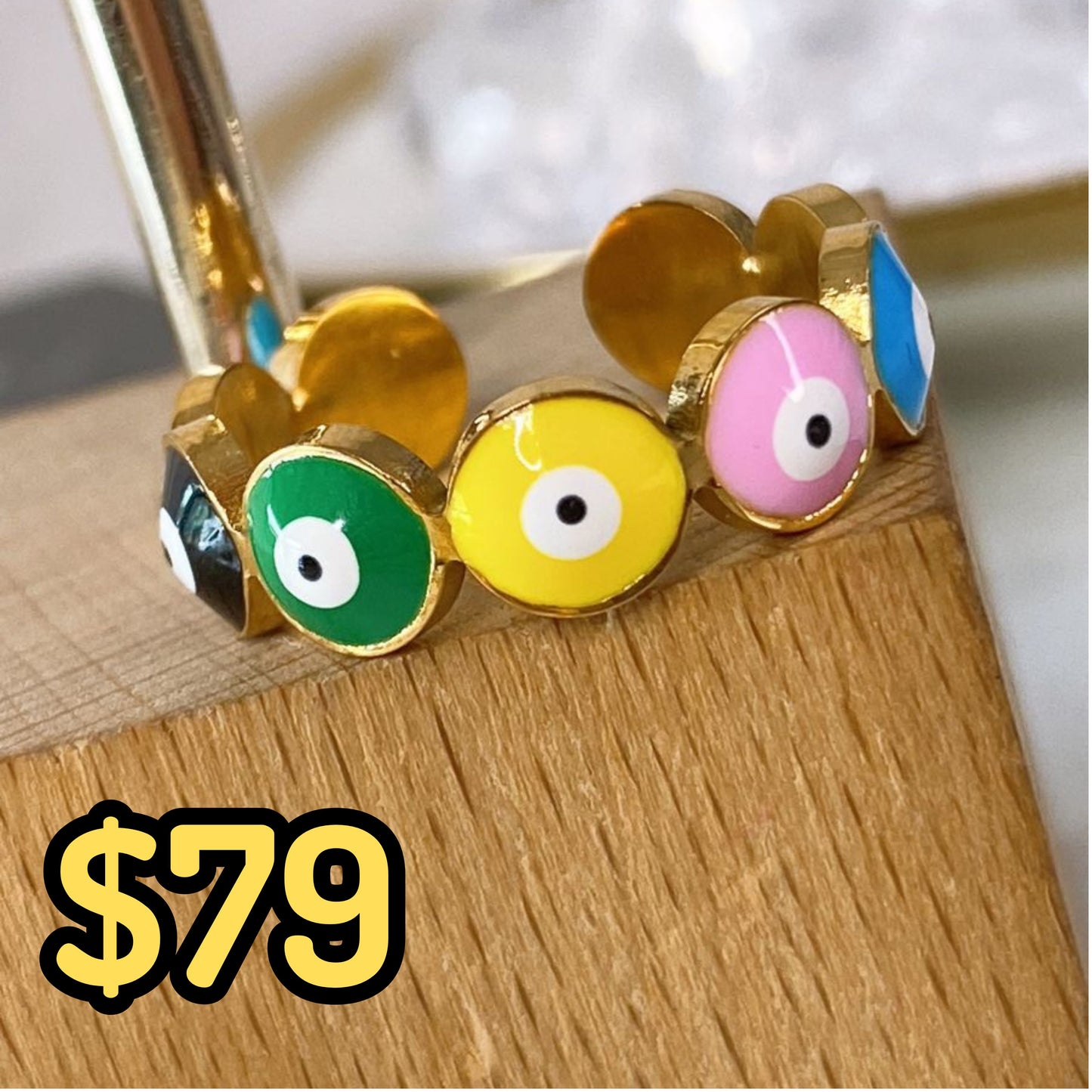 Anillo de Acero Inoxidable Ajustable RAI949-1