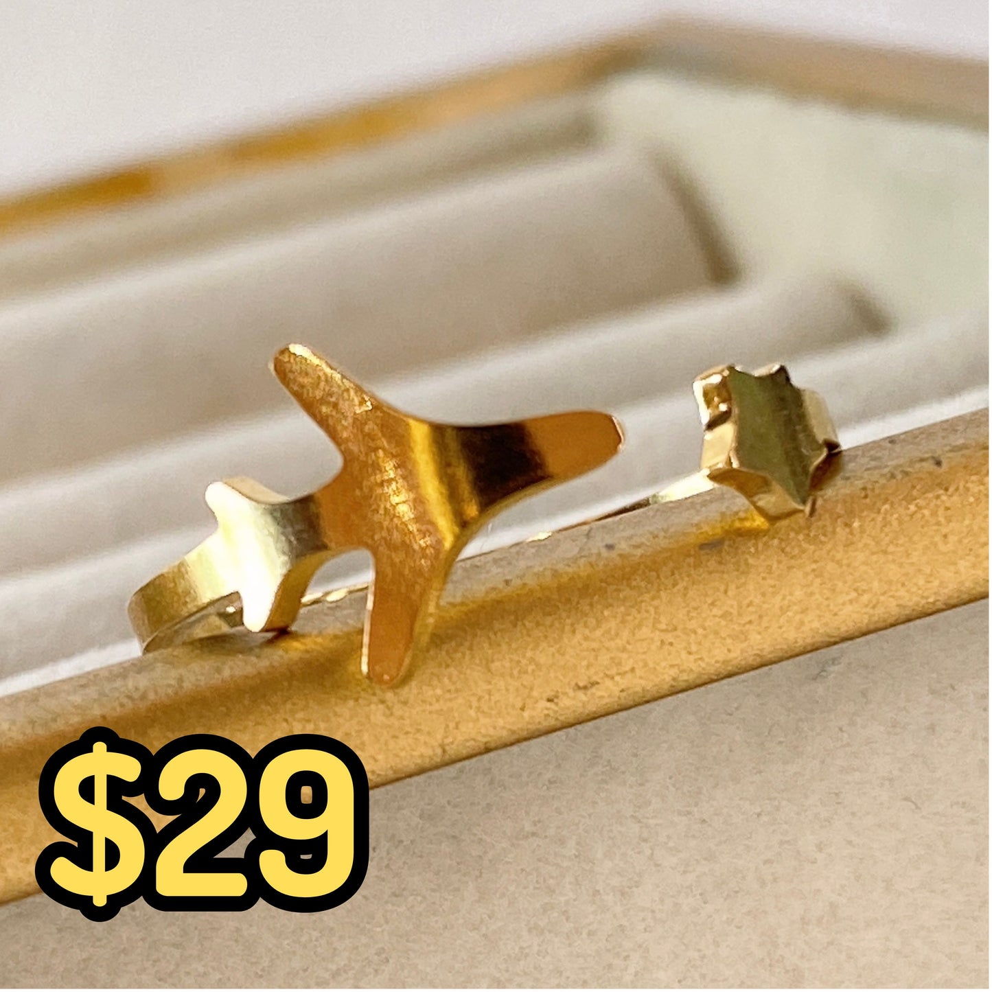 Anillo de Acero Inoxidable Ajustable RAI976-1