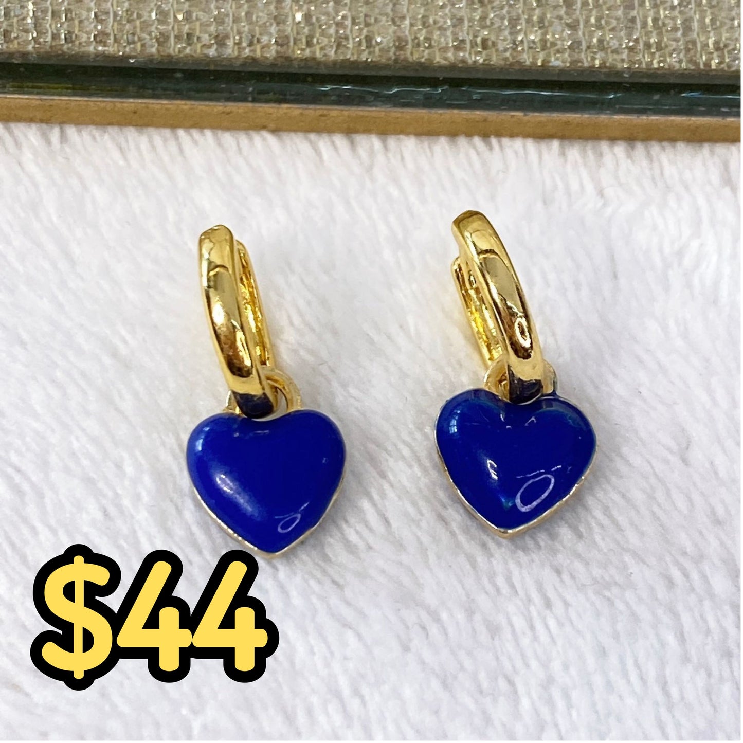Arete de Chapa de Oro COA1987-2