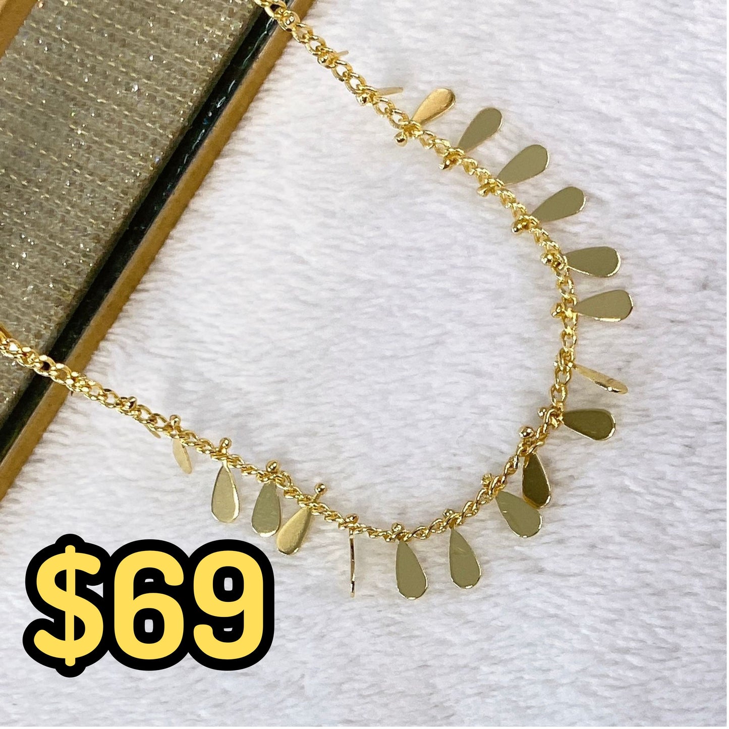 Collar de Chapa de Oro CC2135-3