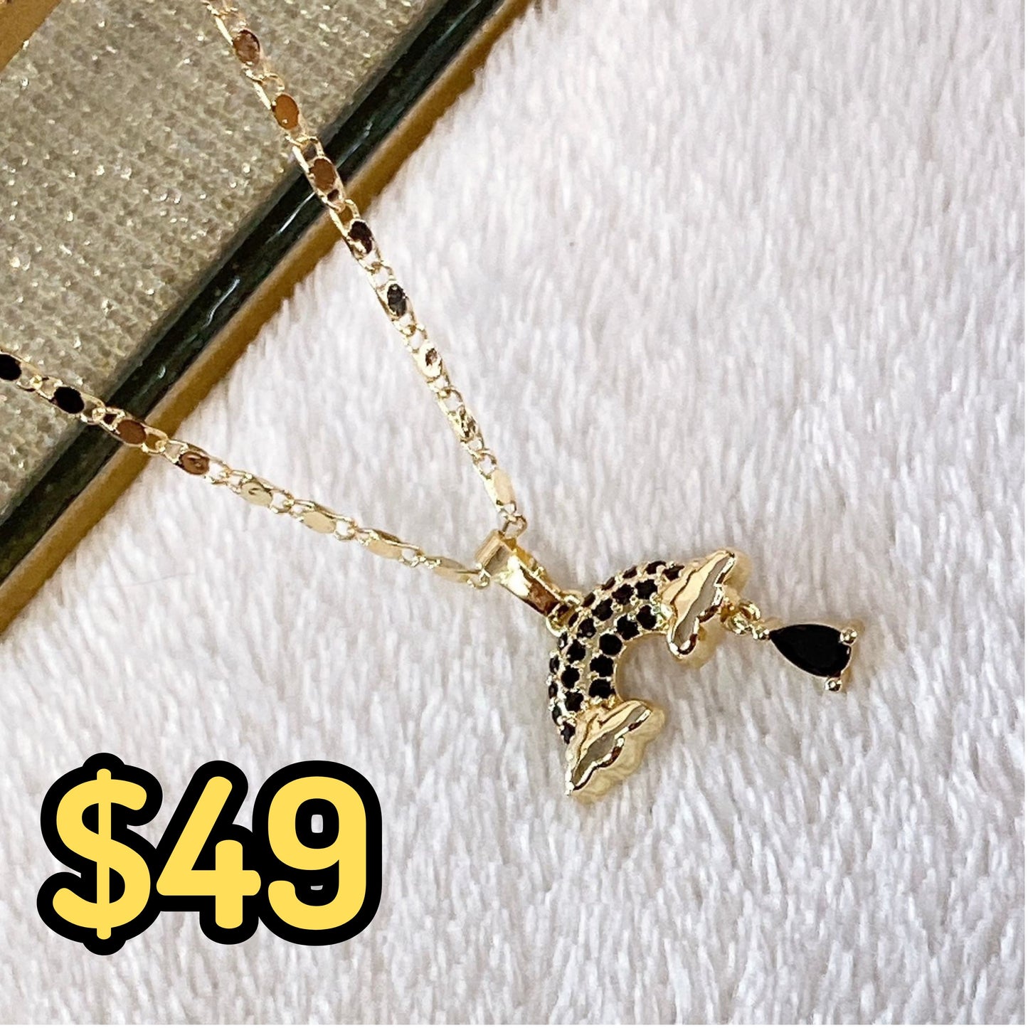 Collar de Chapa de Oro CC2141-1