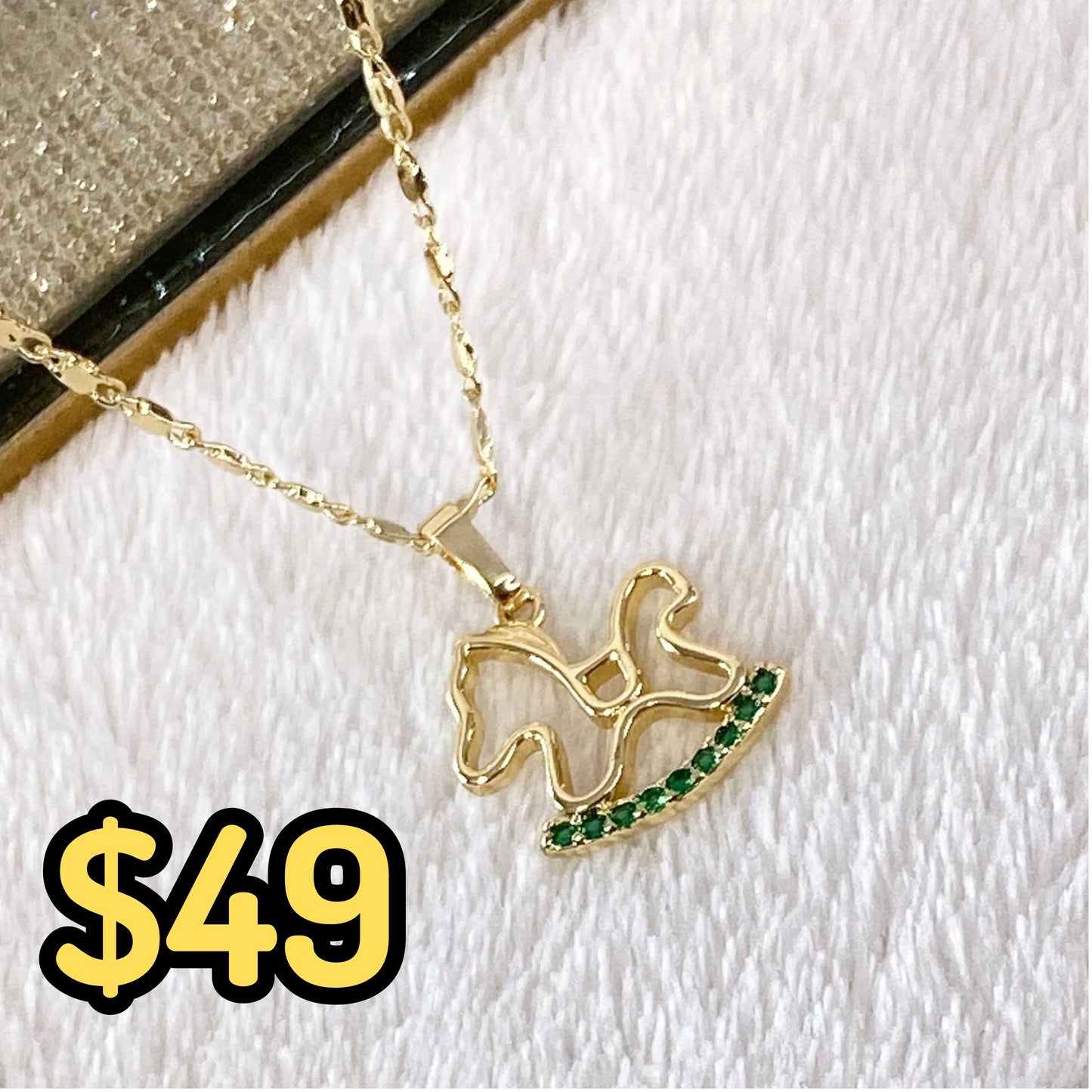 Collar de Chapa de Oro CC2144-1