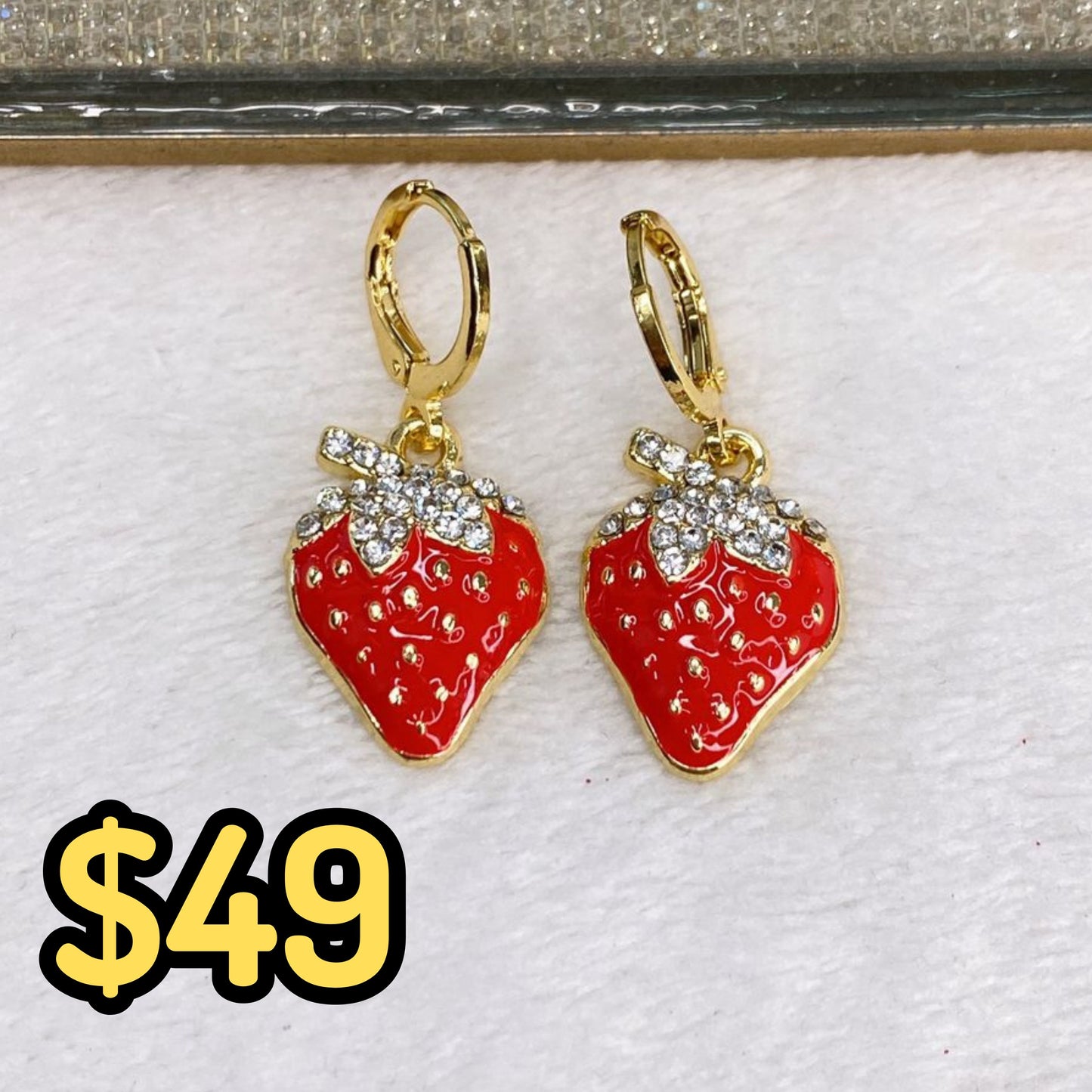 Arete de Chapa de Oro COA2017-1