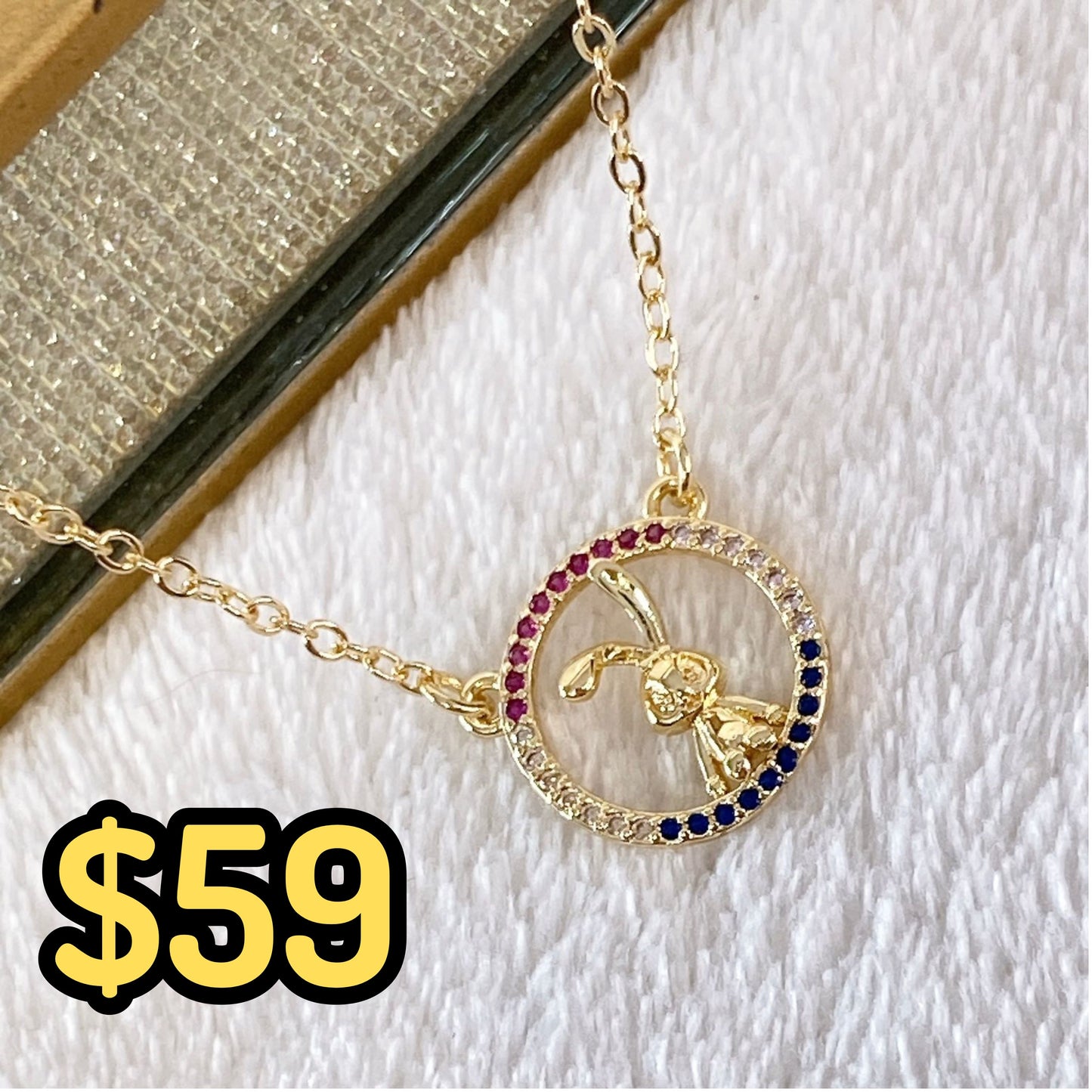 Collar de Chapa de Oro CC2142-3