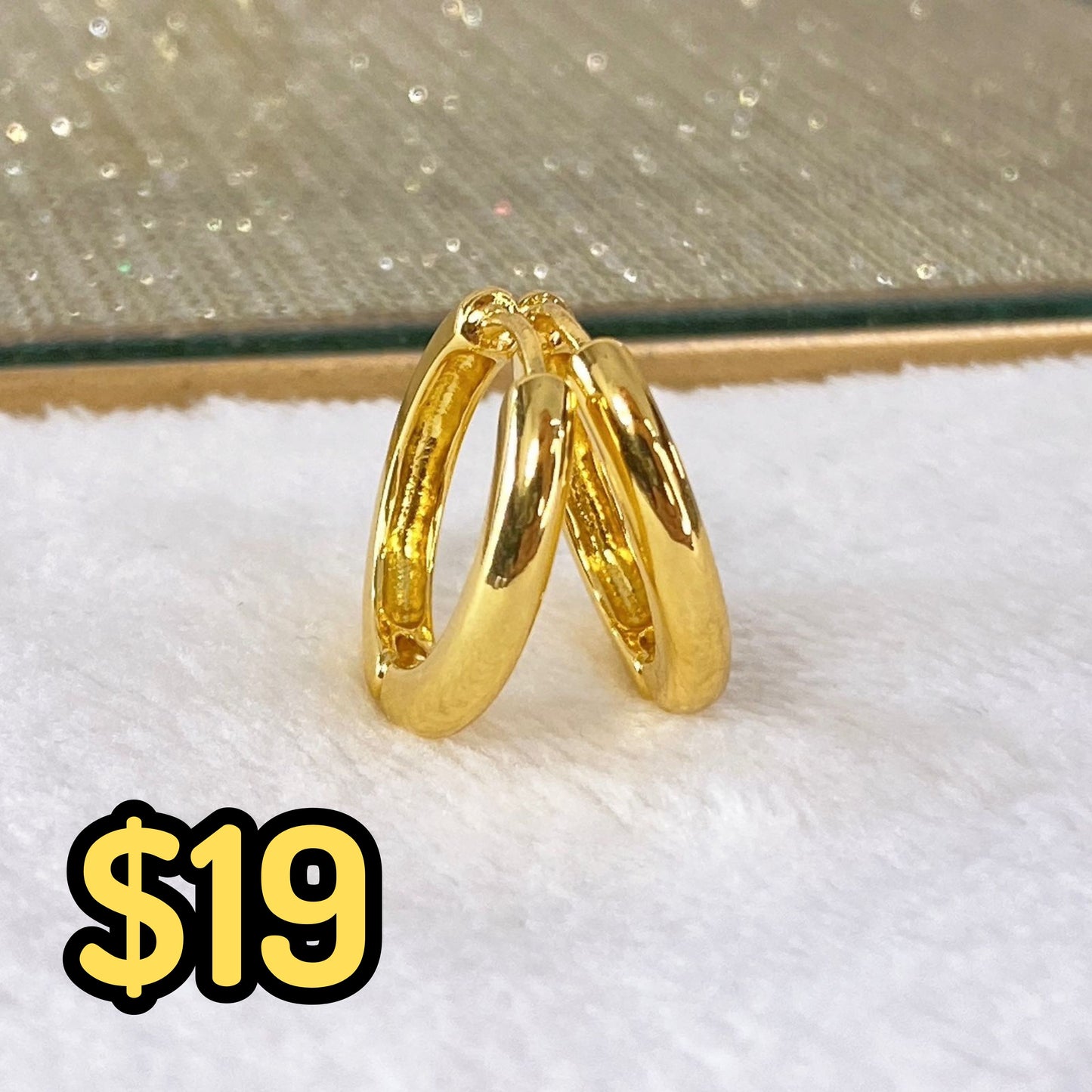 Arracada de Chapa de Oro AAI1803-1