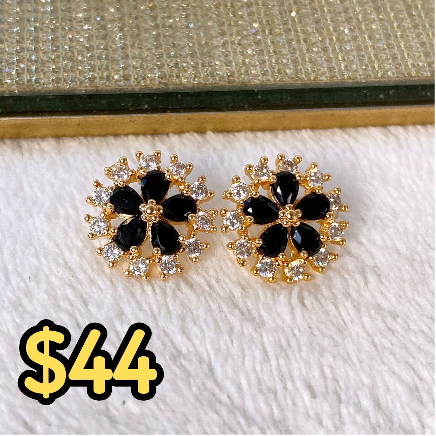Arete de Chapa de Oro COA1970-1