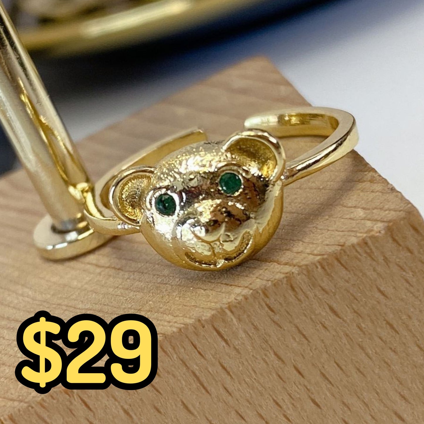 Anillo de Chapa de Oro ACO1398-1
