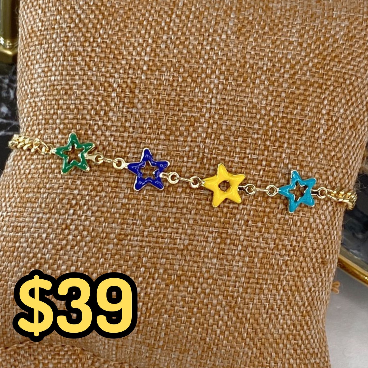 Pulsera de Chapa de Oro COP1606-1