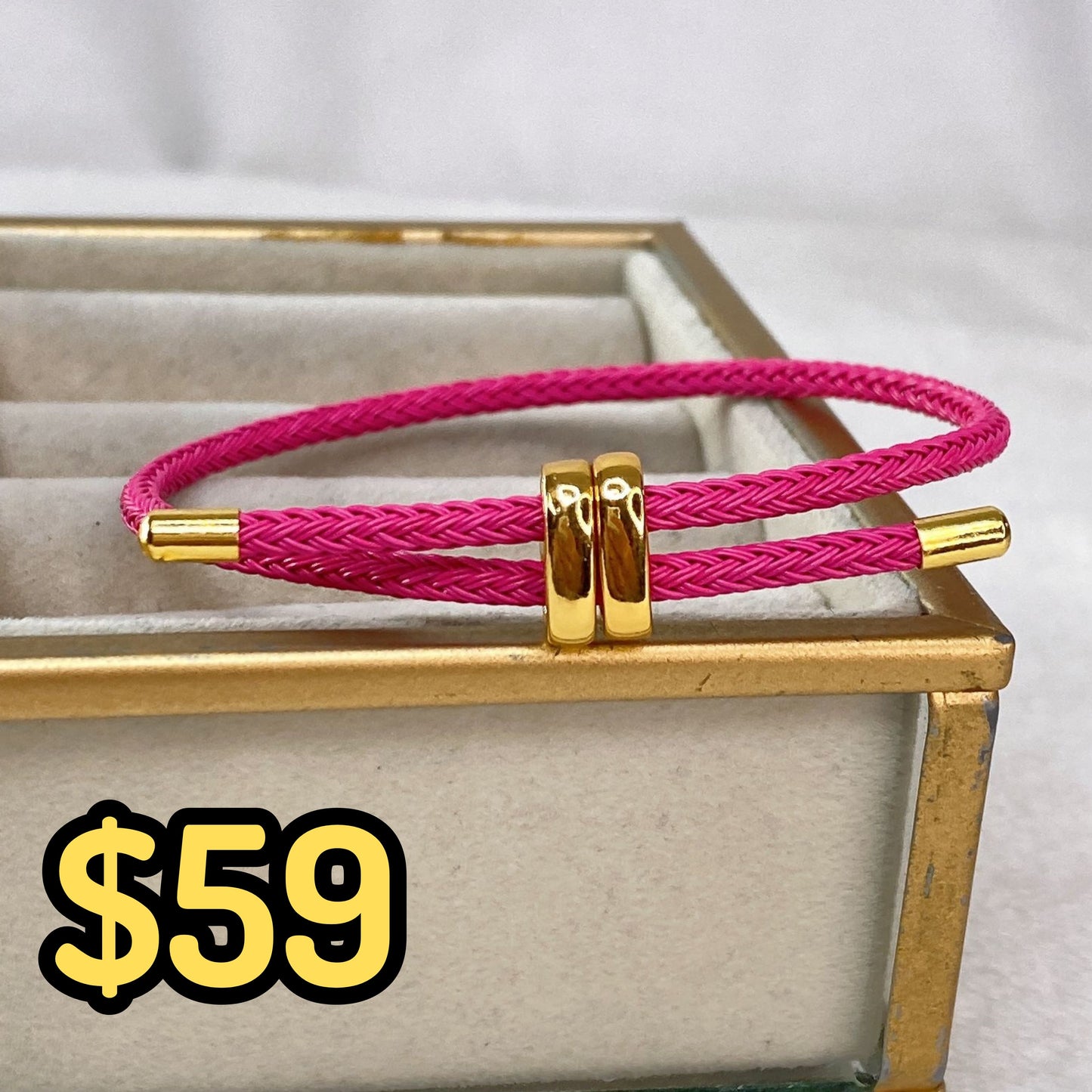 Pulsera de Chapa de Oro COP1598-1