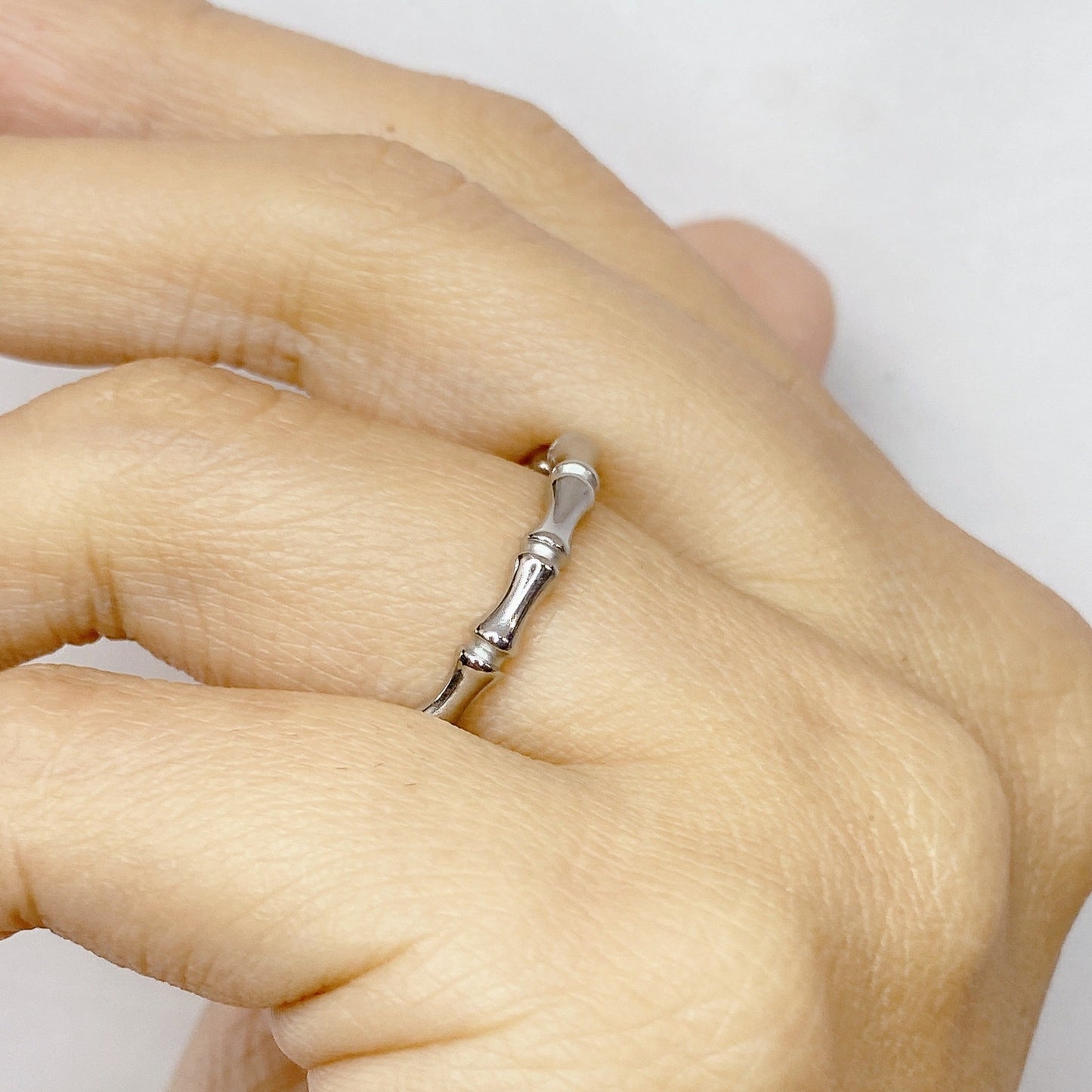 Anillo de Acero Inoxidable TALLA #8 RAI1024-8