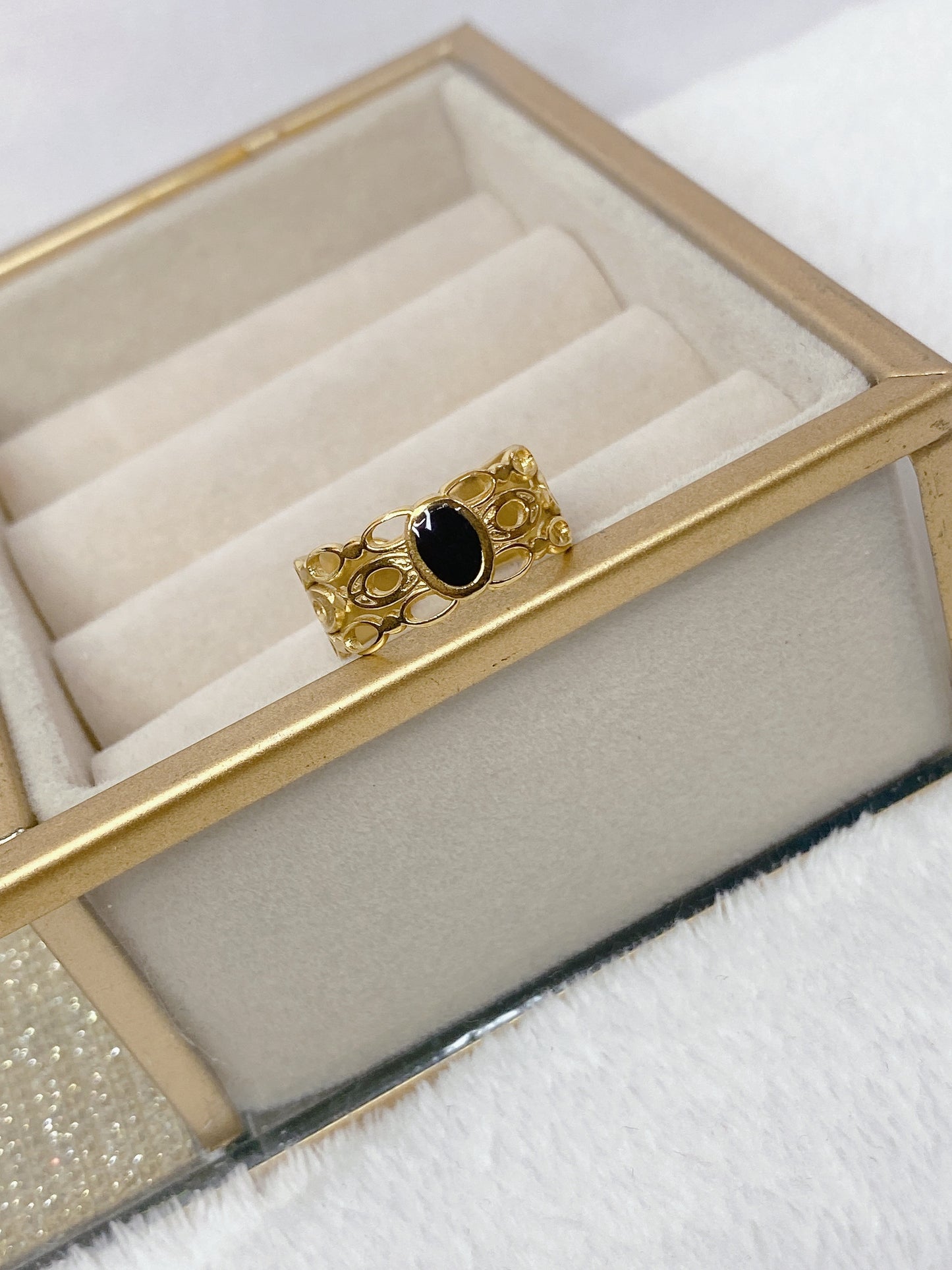 Anillo de Acero Ajustable RAI792-1