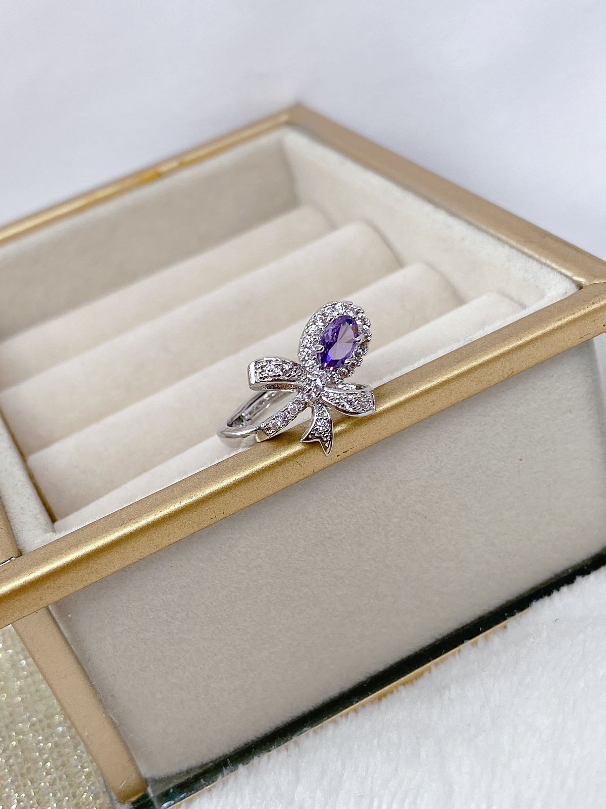 Anillo Chapa de Oro Ajustable ACO646-1