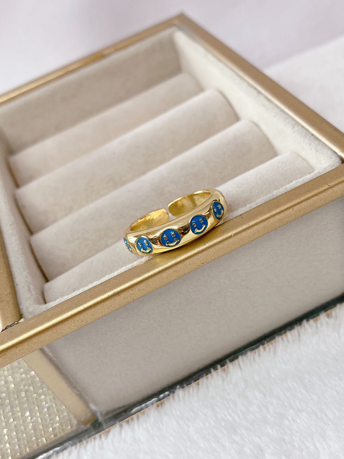 Anillo de Chapa de Oro Ajustable ACO1177-5
