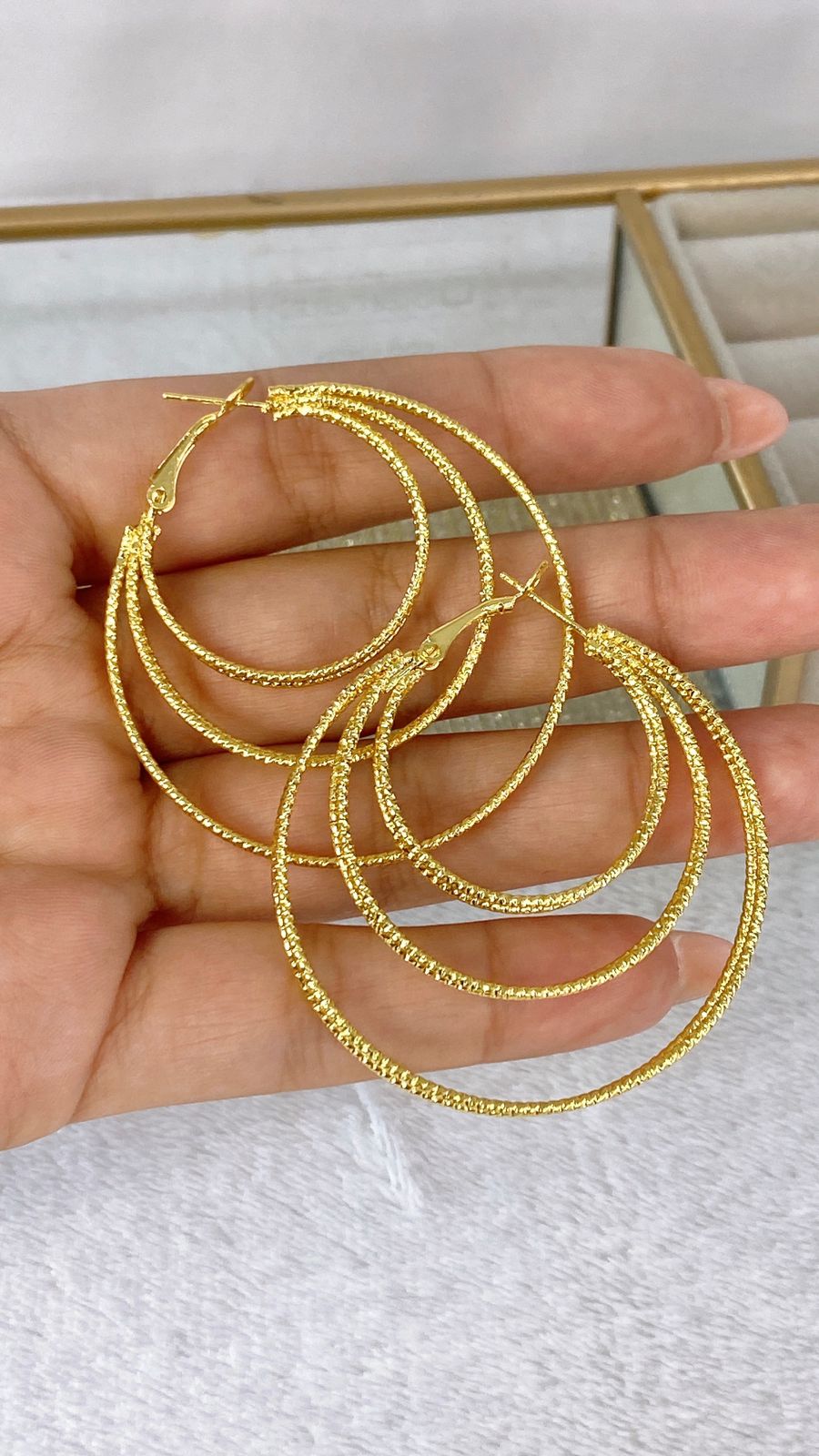 Arracada de Chapa de Oro AAI1786-1