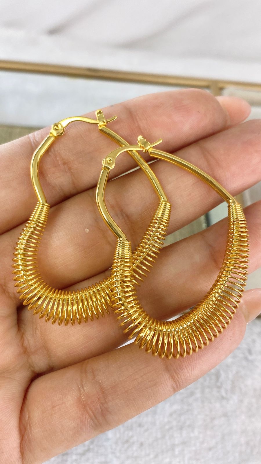 Arracada de Chapa de Oro AAI1791-1