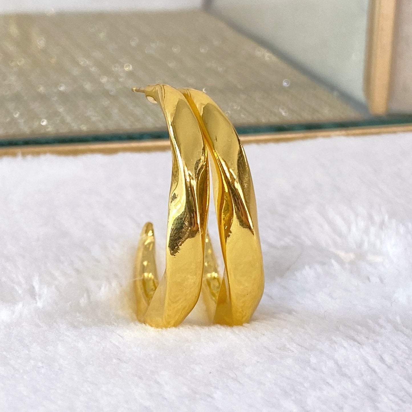 Arracada de Chapa de Oro AAI1793-1
