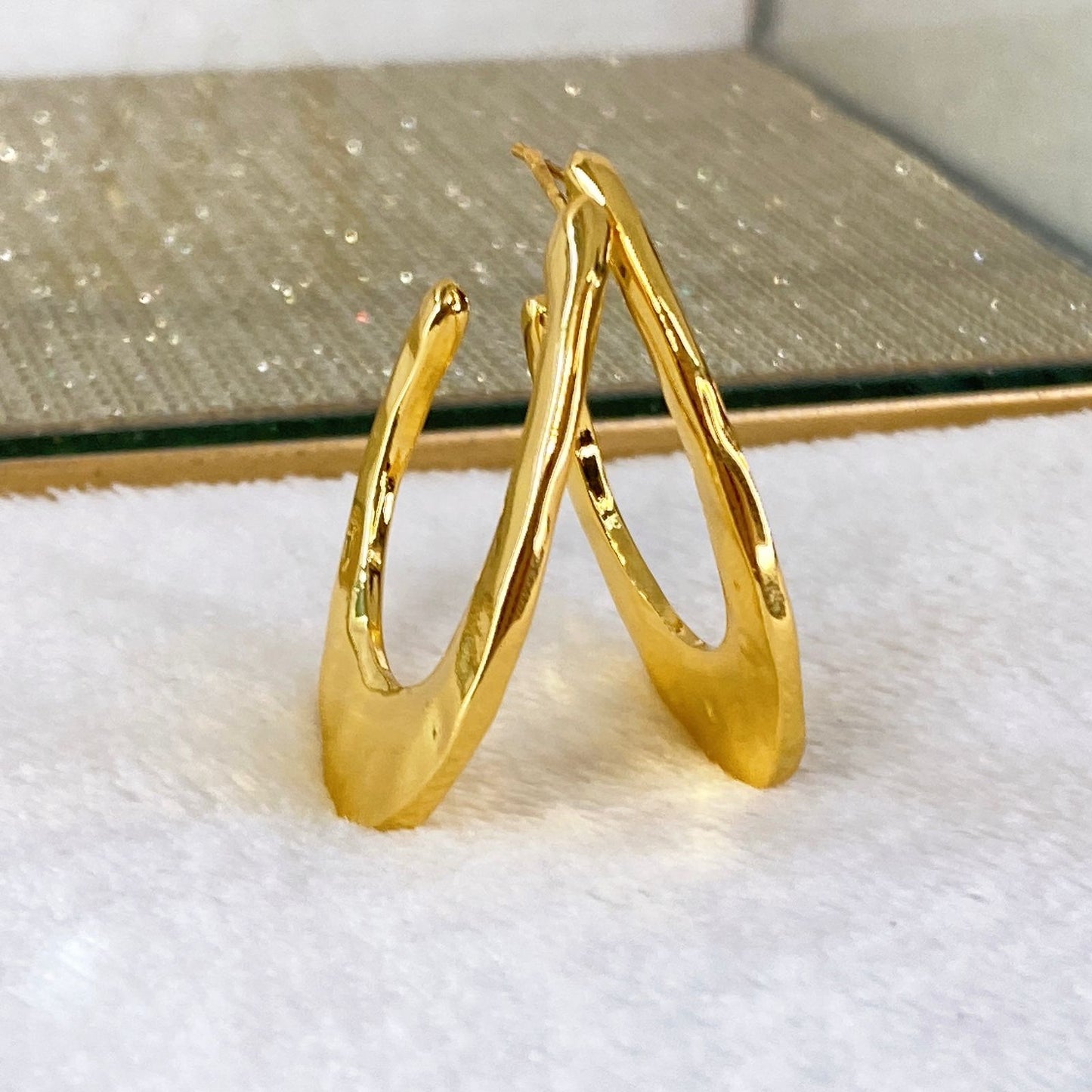 Arracada de Chapa de Oro AAI1790-1