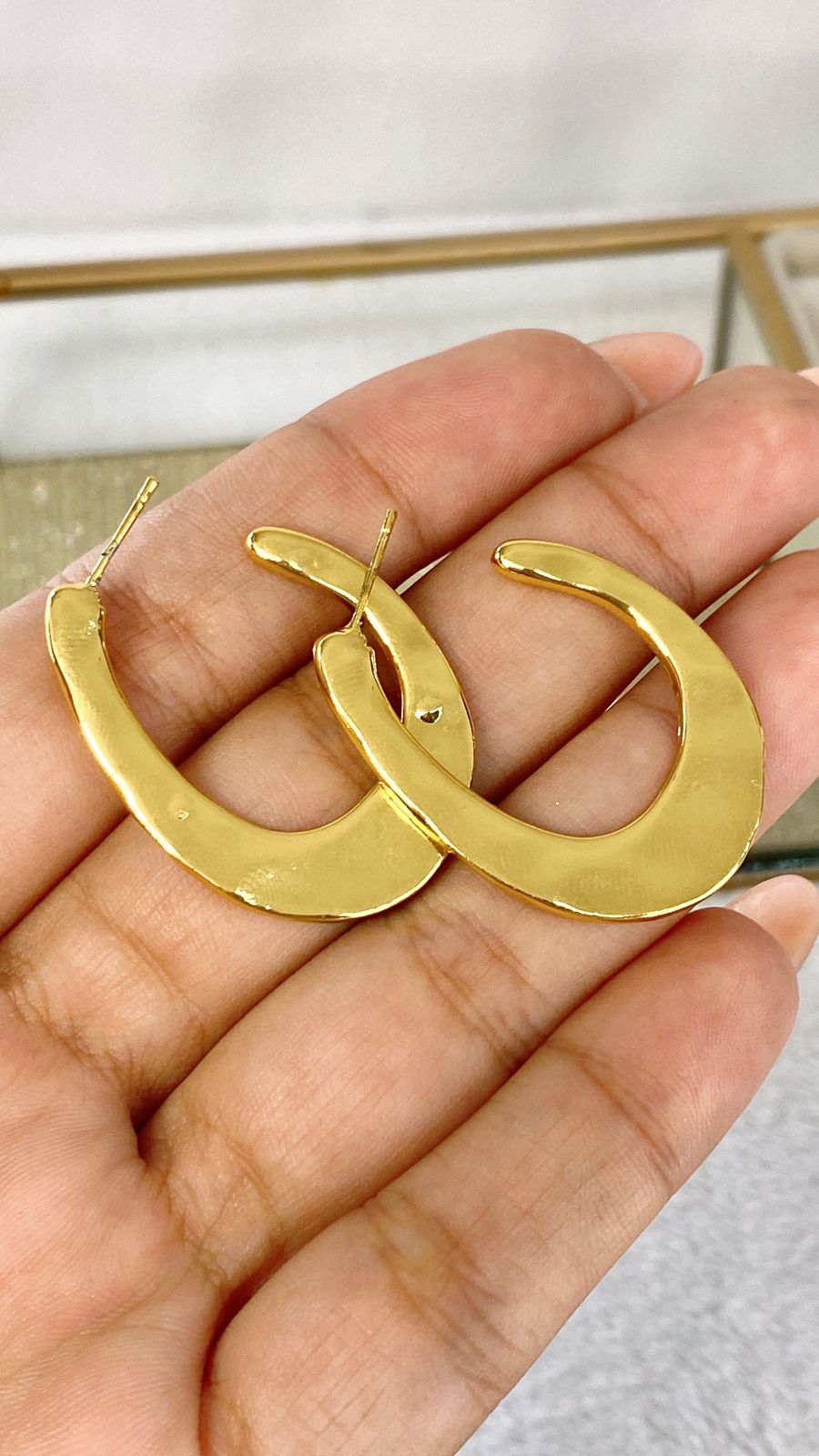 Arracada de Chapa de Oro AAI1790-1