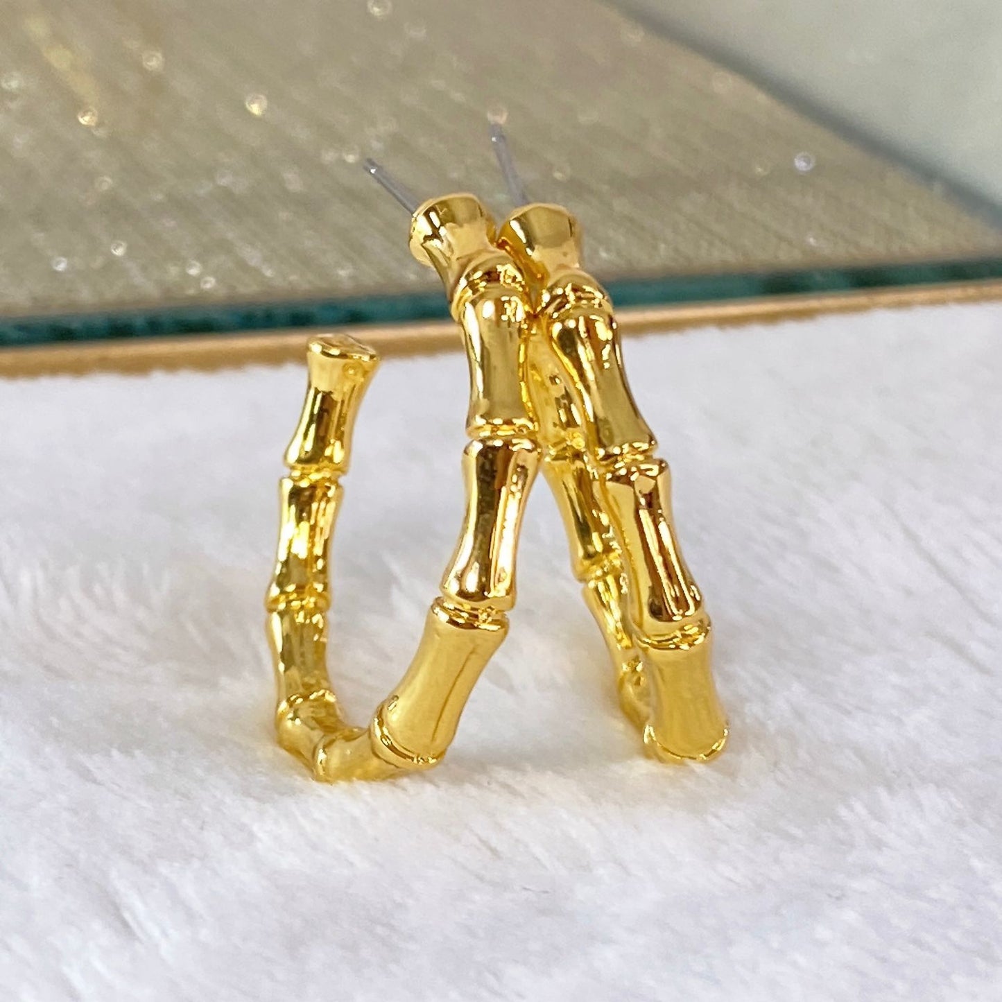 Arracada de Chapa de Oro AAI1797-1