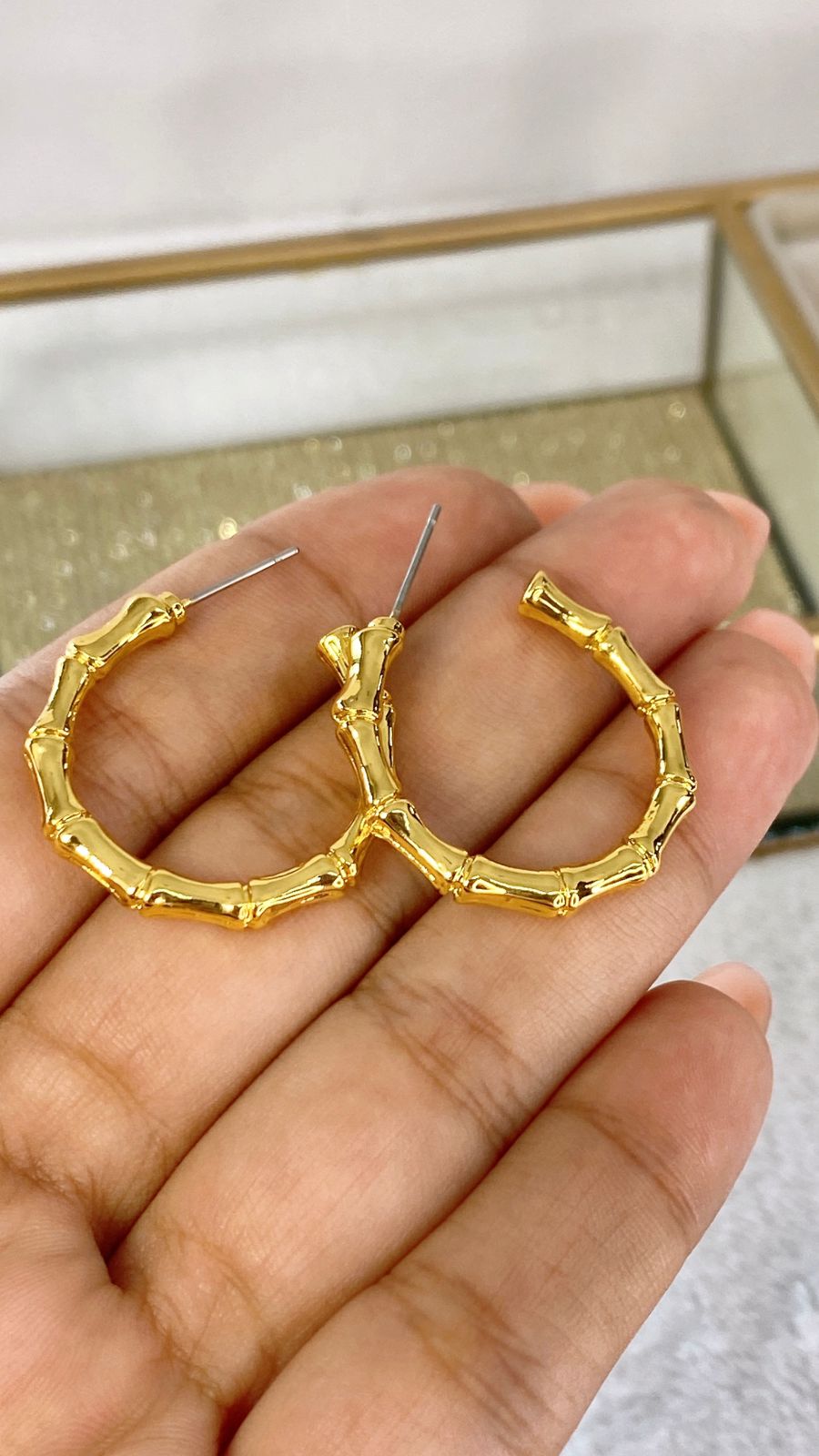 Arracada de Chapa de Oro AAI1797-1