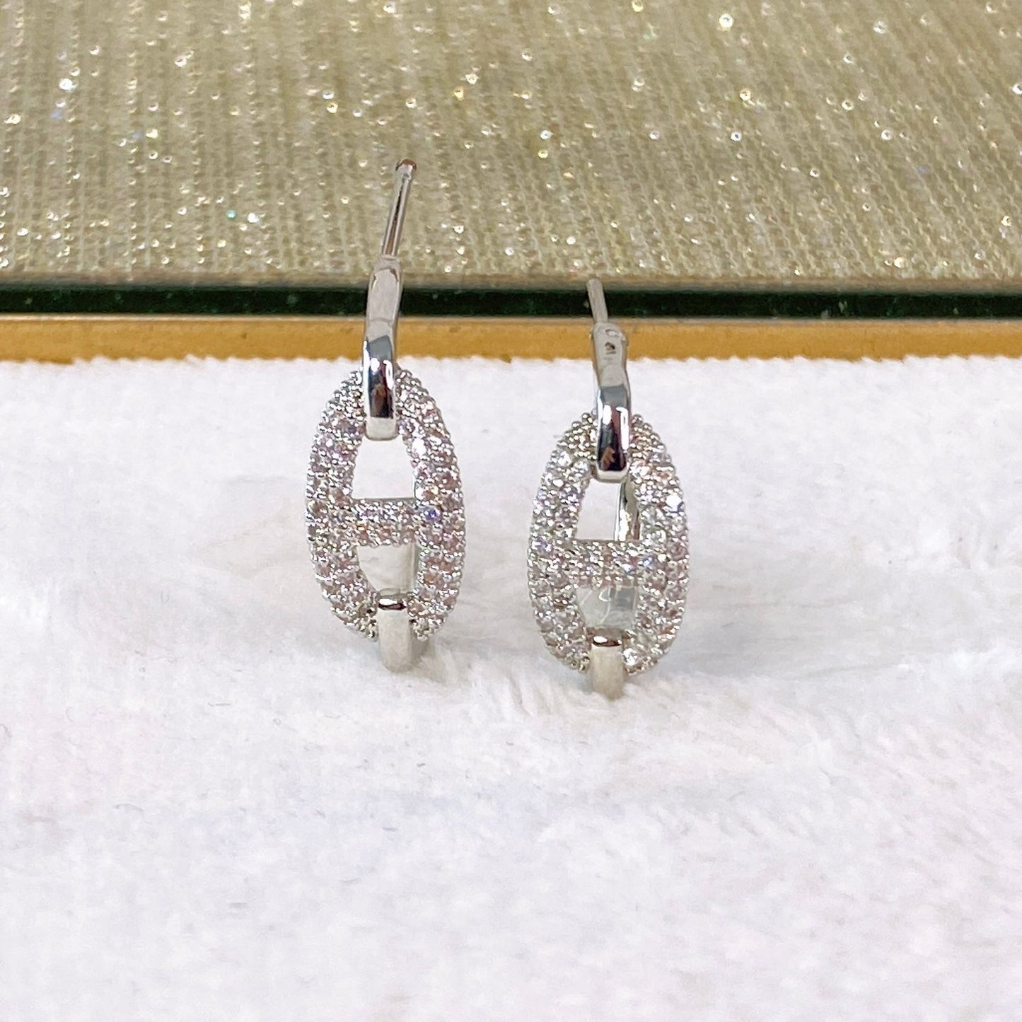 Aretes de Chapa de Oro COA2006-2