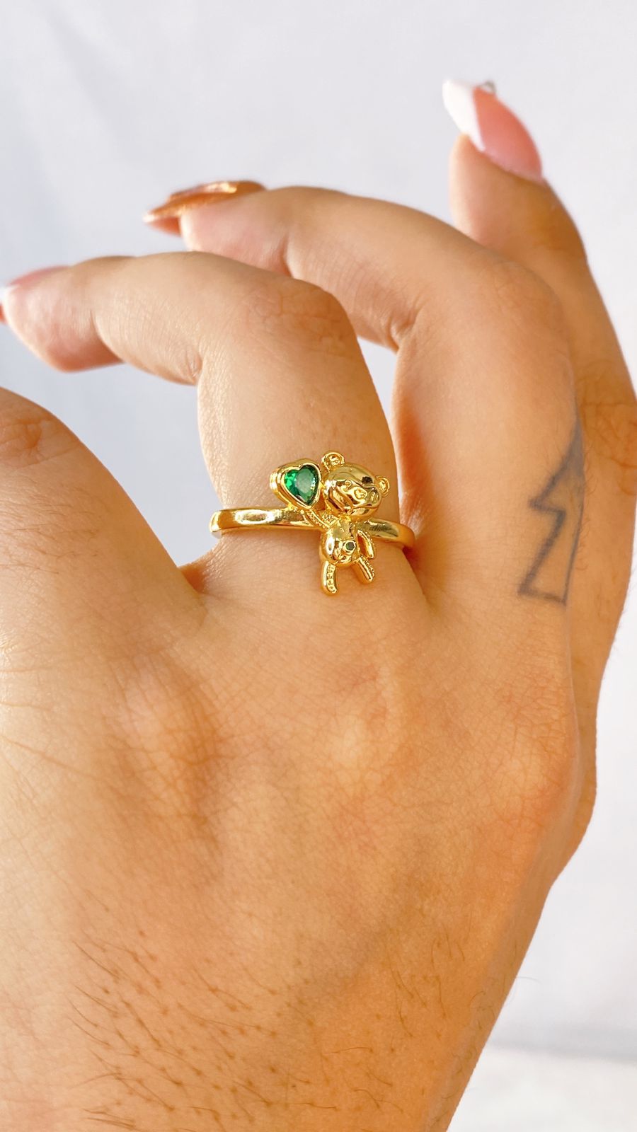 Anillo de Chapa de Oro ACO1394-1