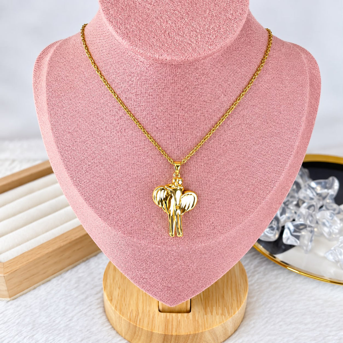 Collar de Chapa de Oro CC2400-1