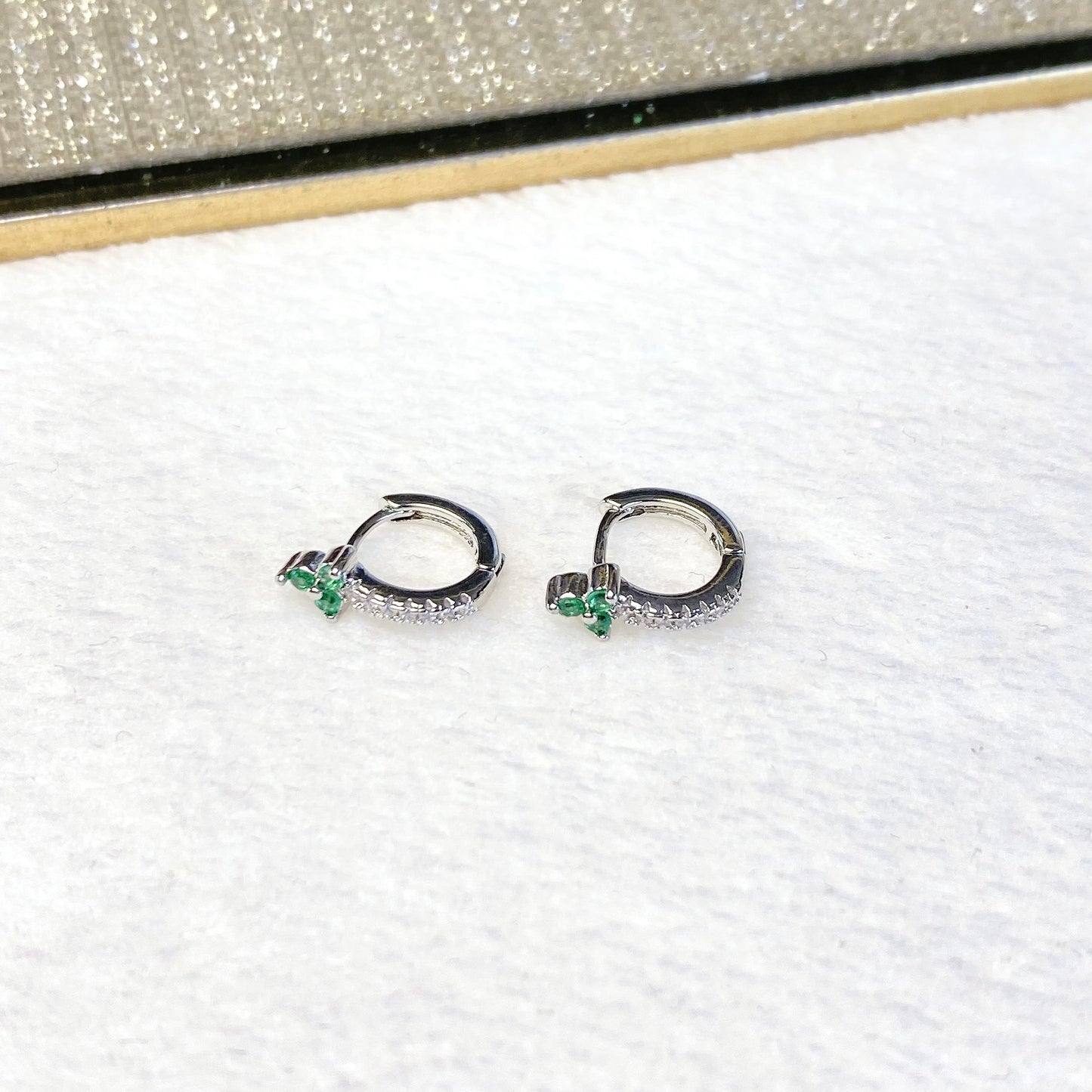 Arete de Chapa de Oro COA2934-5