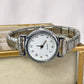 Reloj en Pulsera Italiana de Acero con Baño de Chapa de Oro PAI1059-2