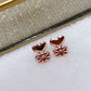Levantador para Arete de Chapa de Oro OT112-3