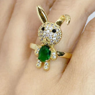 Anillo de Chapa de Oro ACO1163-3