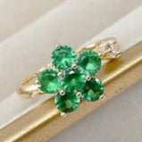 Anillo de Chapa de Oro Ajustable ACO1170-1